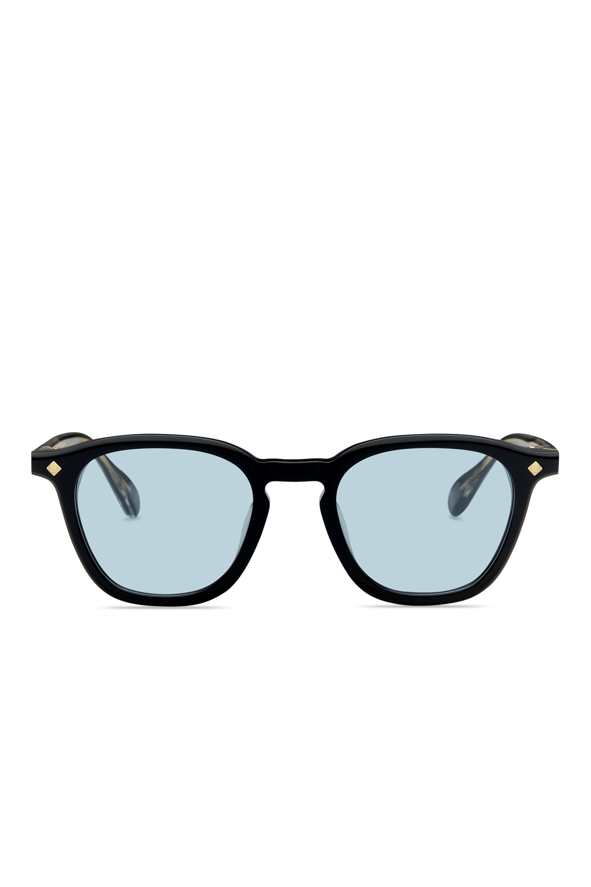 Lunetterie Generale Maestro occhiali personalizzati nero oro 24K