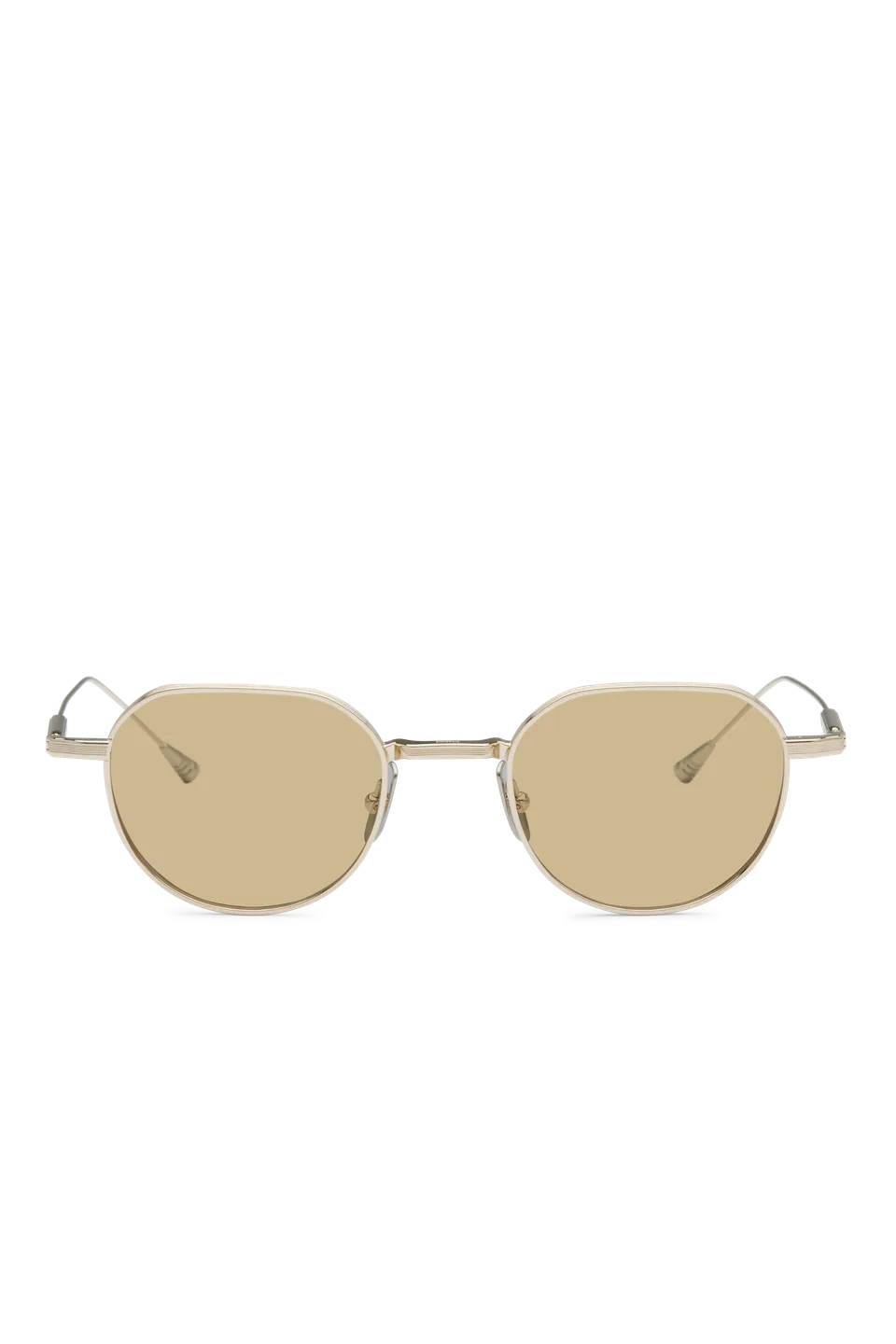 Lunetterie Générale Mirage occhiali da sole oro bronzo titanio