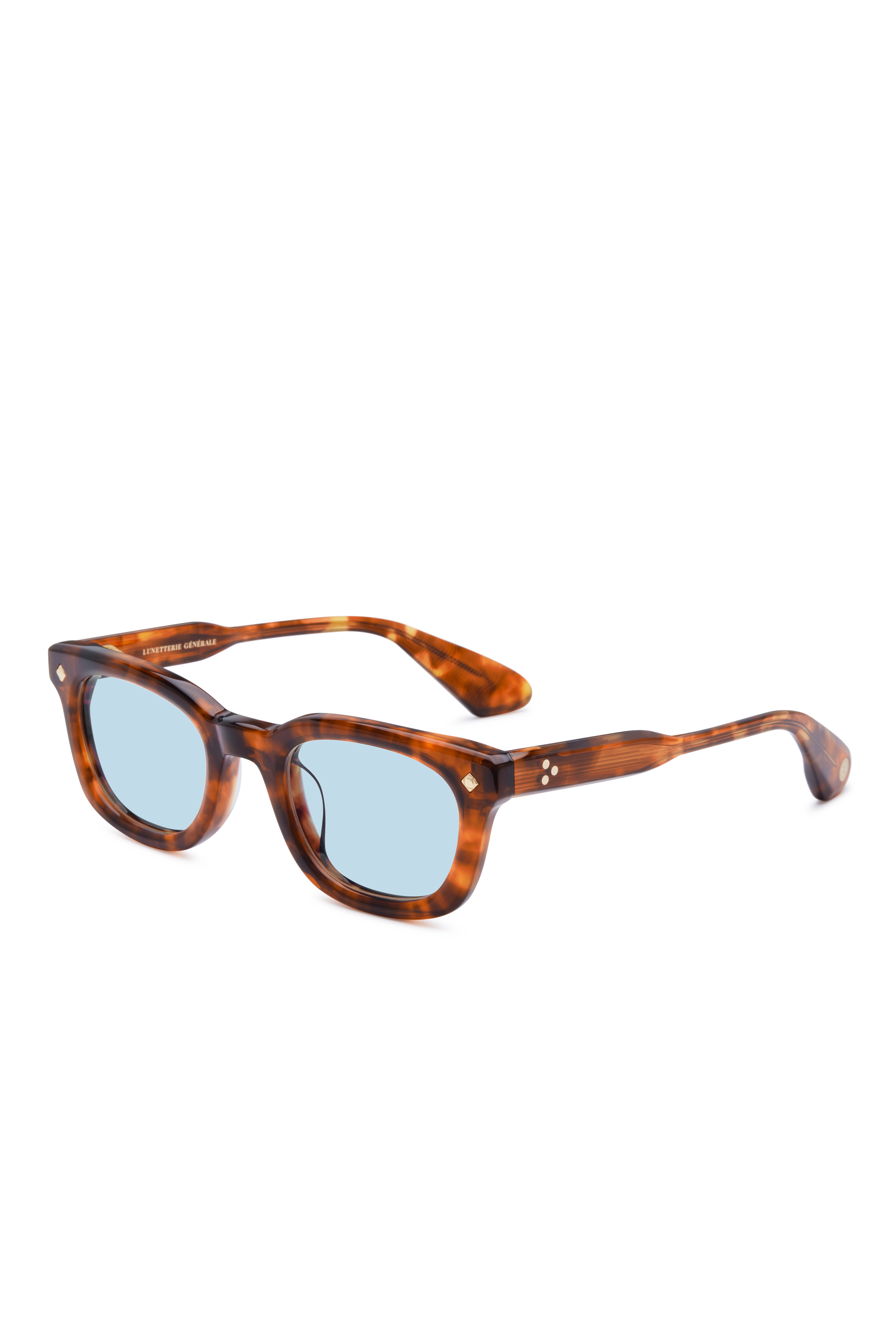 Lunetterie Générale One More Night occhiali da sole nero blu acetato