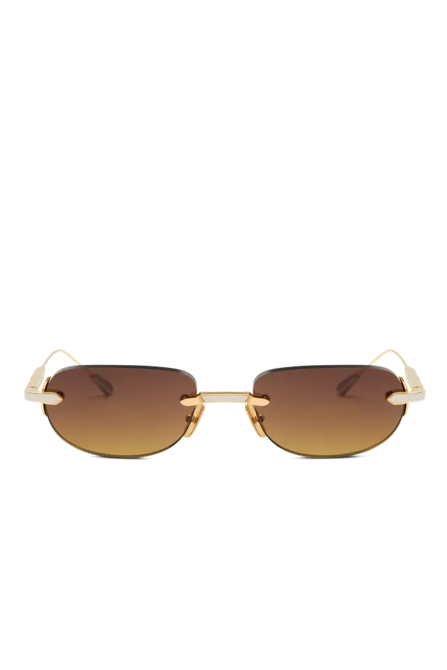 Lunetterie Générale St-Tropez occhiali da sole nero blu titanio
