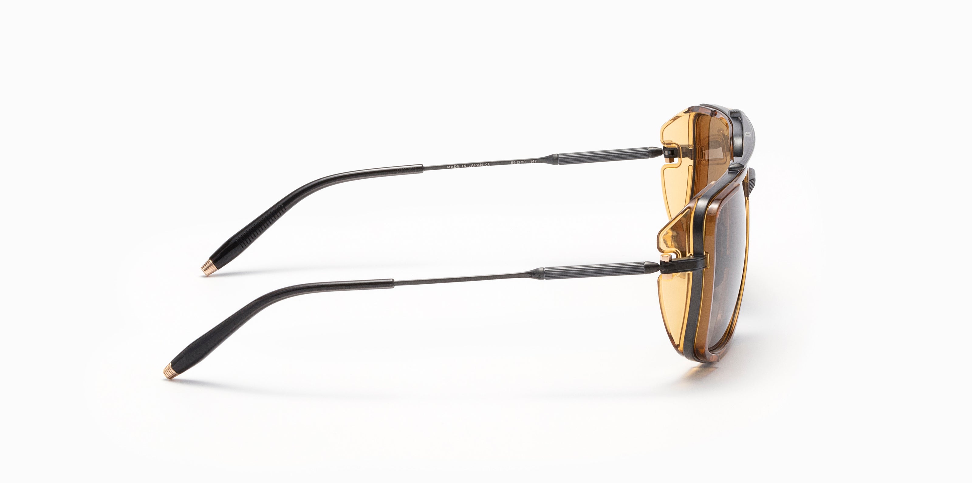 Akoni Optima Stargazer occhiali da sole nero misura 59 limited