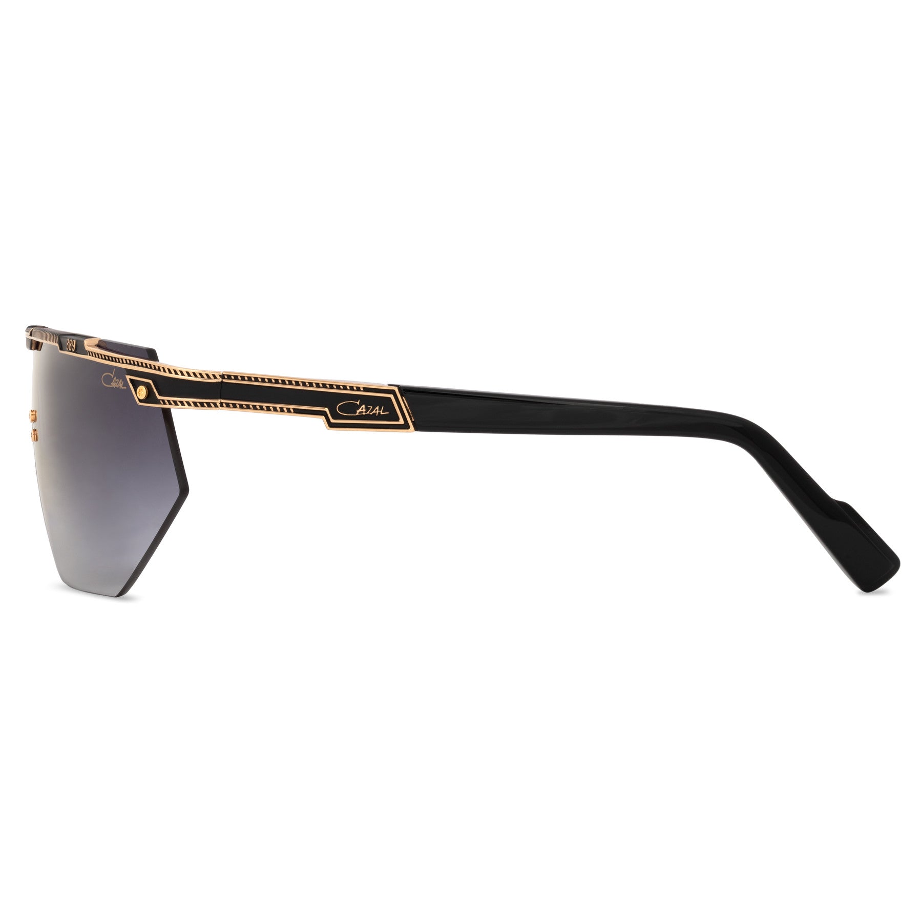 Cazal Legends MOD 889 occhiali da sole nero-oro uomo limitati