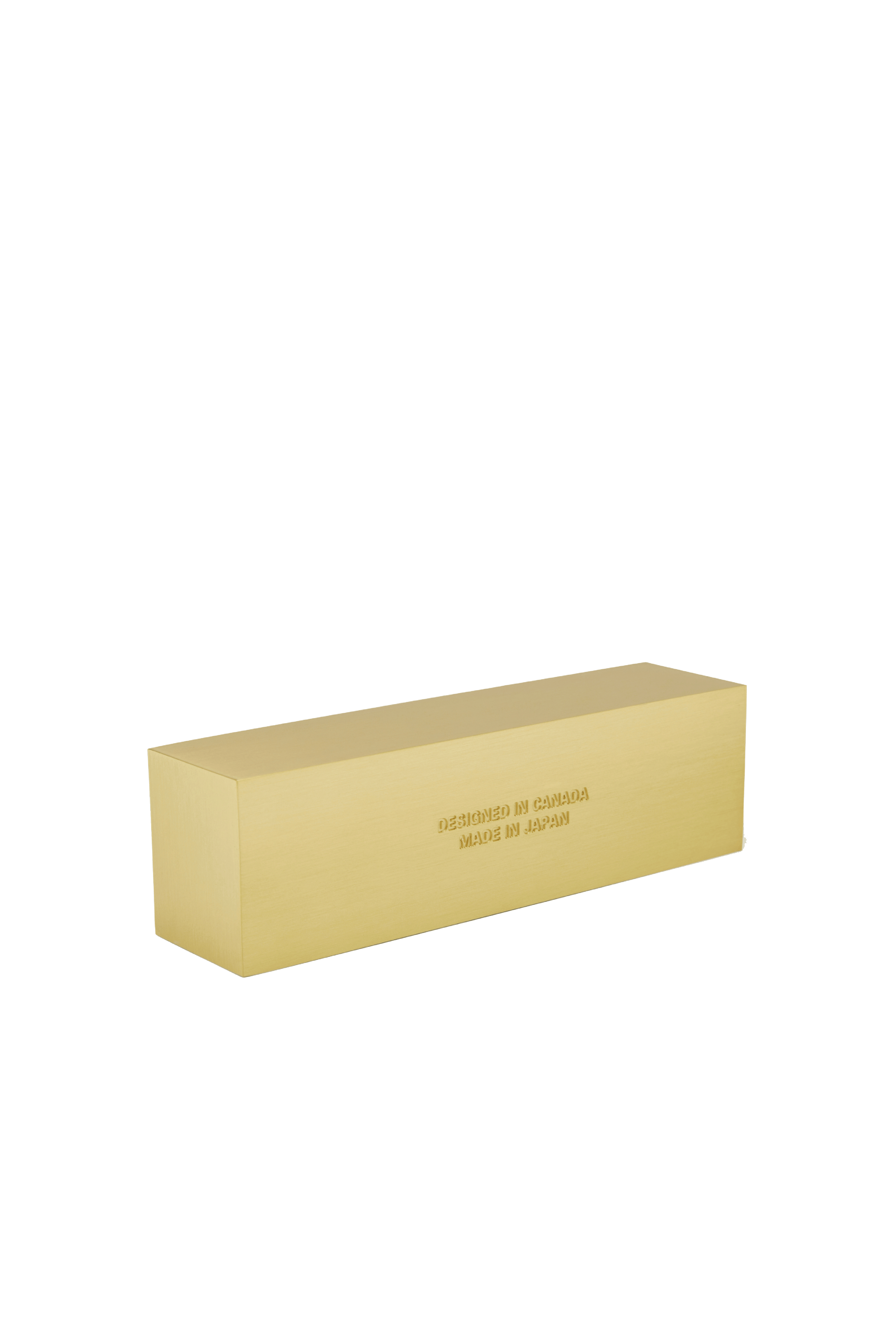 Lunetterie Générale Solid Brass Display espositore ottone opaco