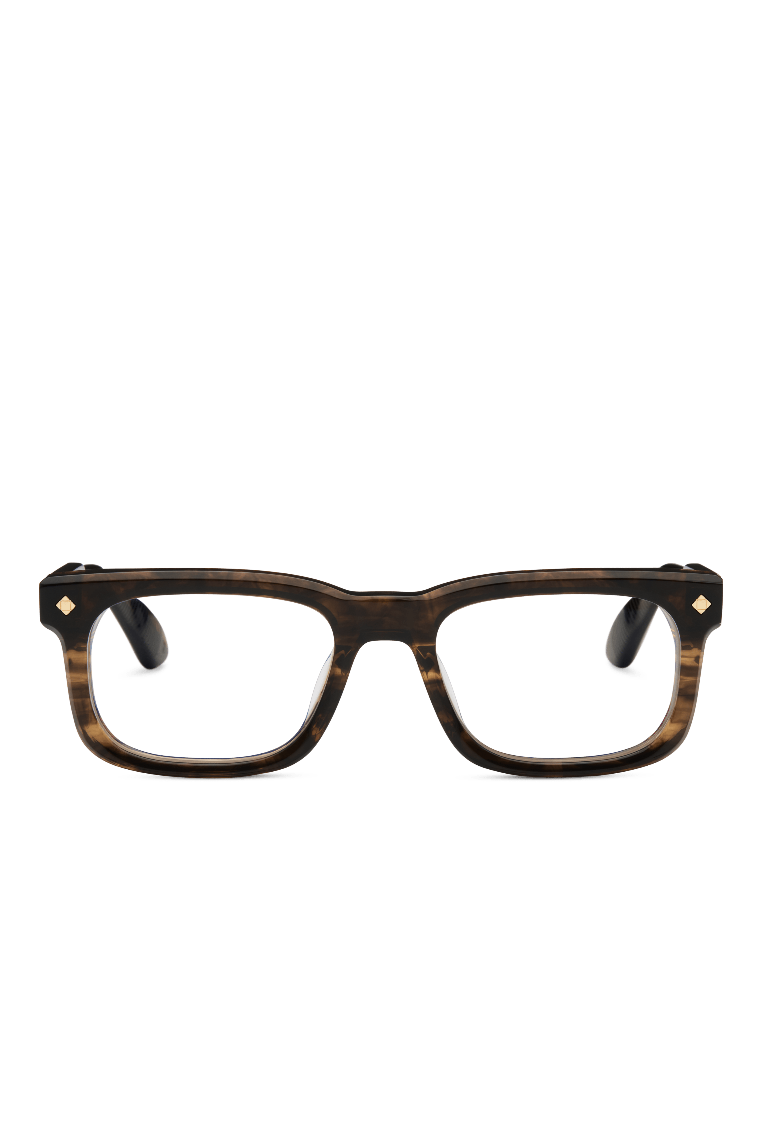 Lunetterie Generale Grand Voyageur occhiali da vista nero oro acetato