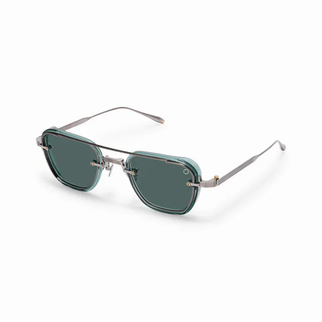 Akoni Horizon Jura occhiali da sole verde smeraldo