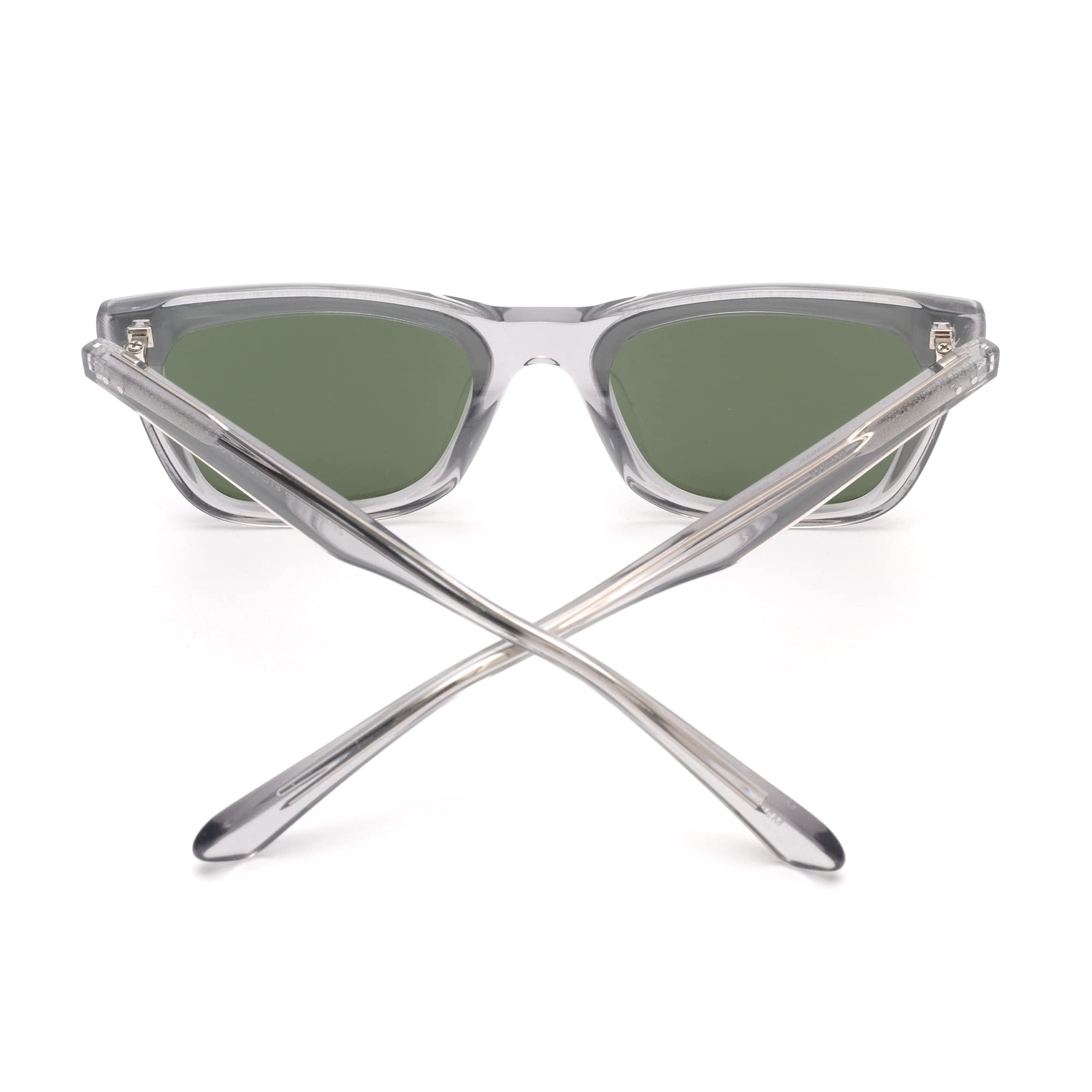 Glindar Quadrati Vintage occhiali da sole acetato donna