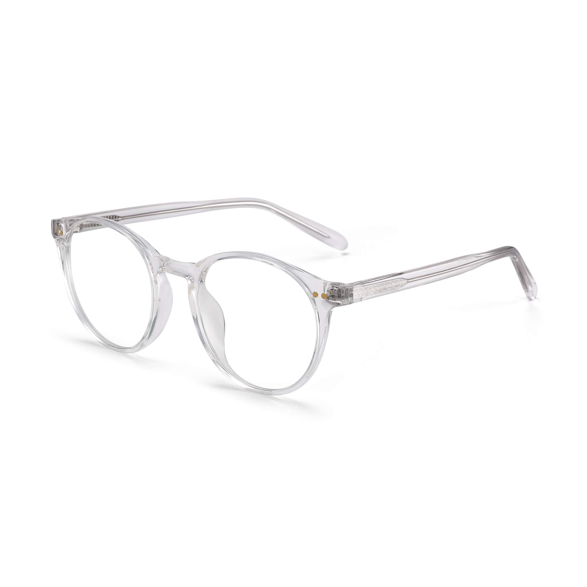 Glindar Retro Rotondi occhiali luce blu donna TR90