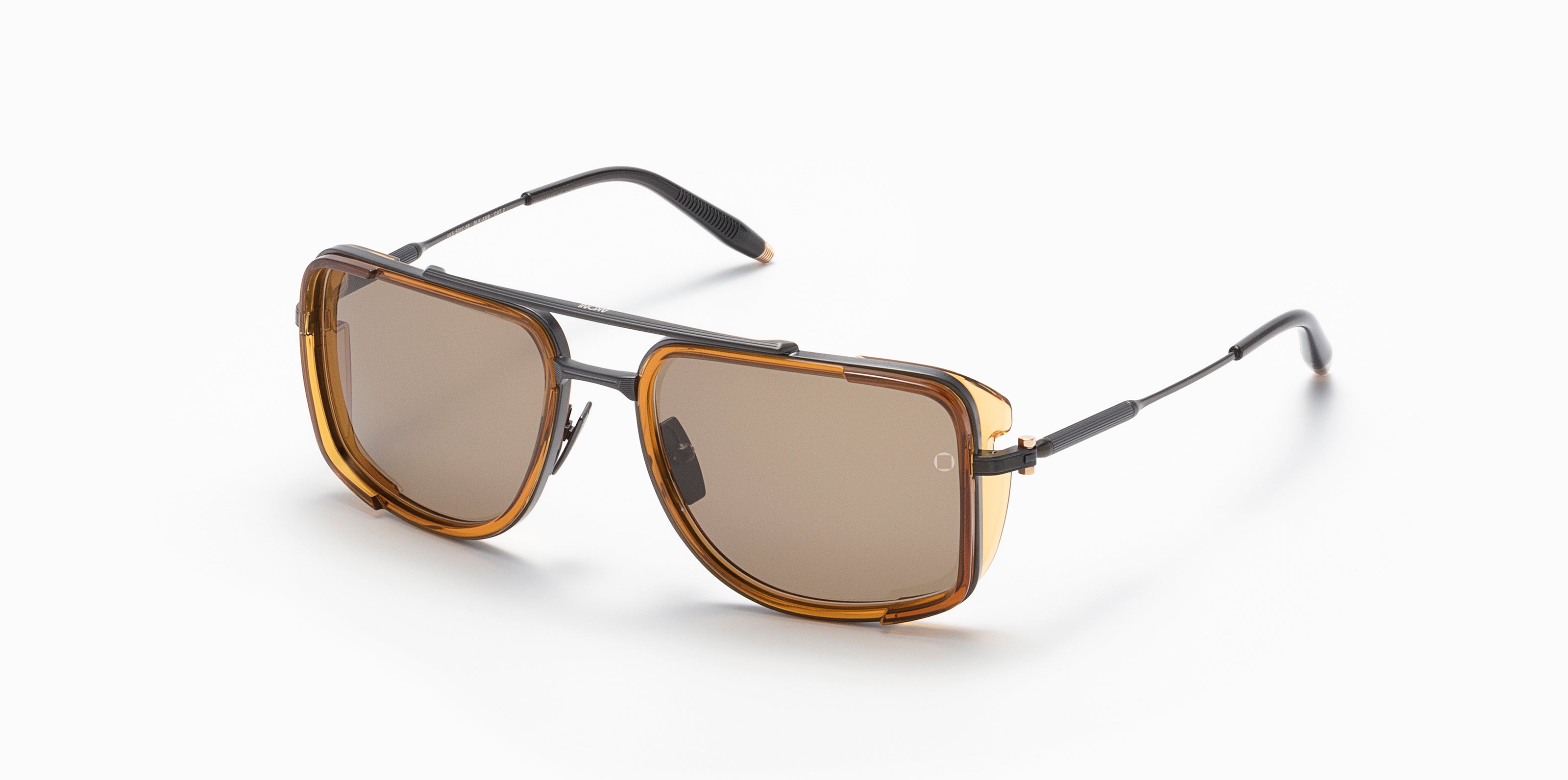 Akoni Optima Stargazer occhiali da sole nero misura 59 limited