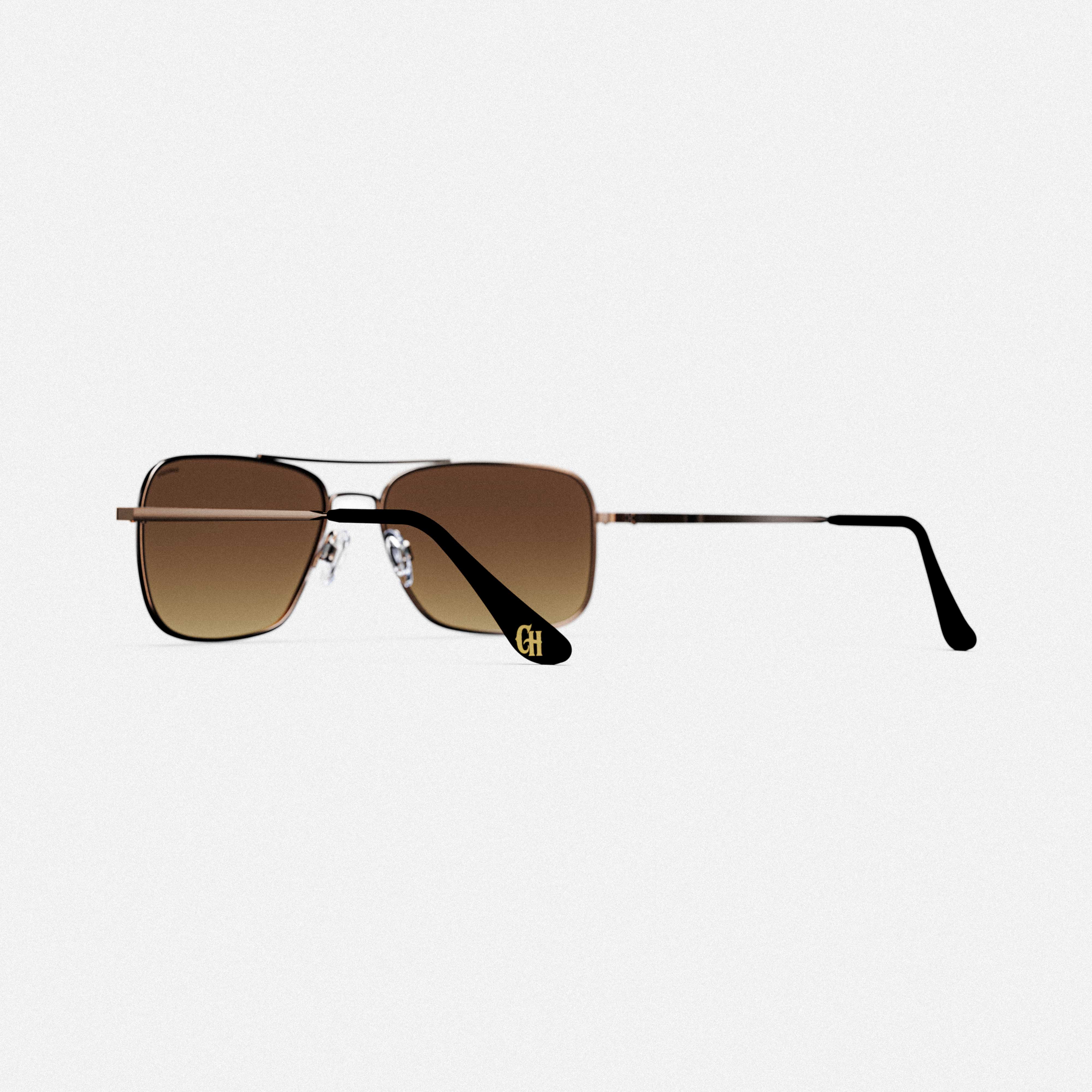 Randolph Frontier Cole Hauser occhiali da sole 59mm bronzo
