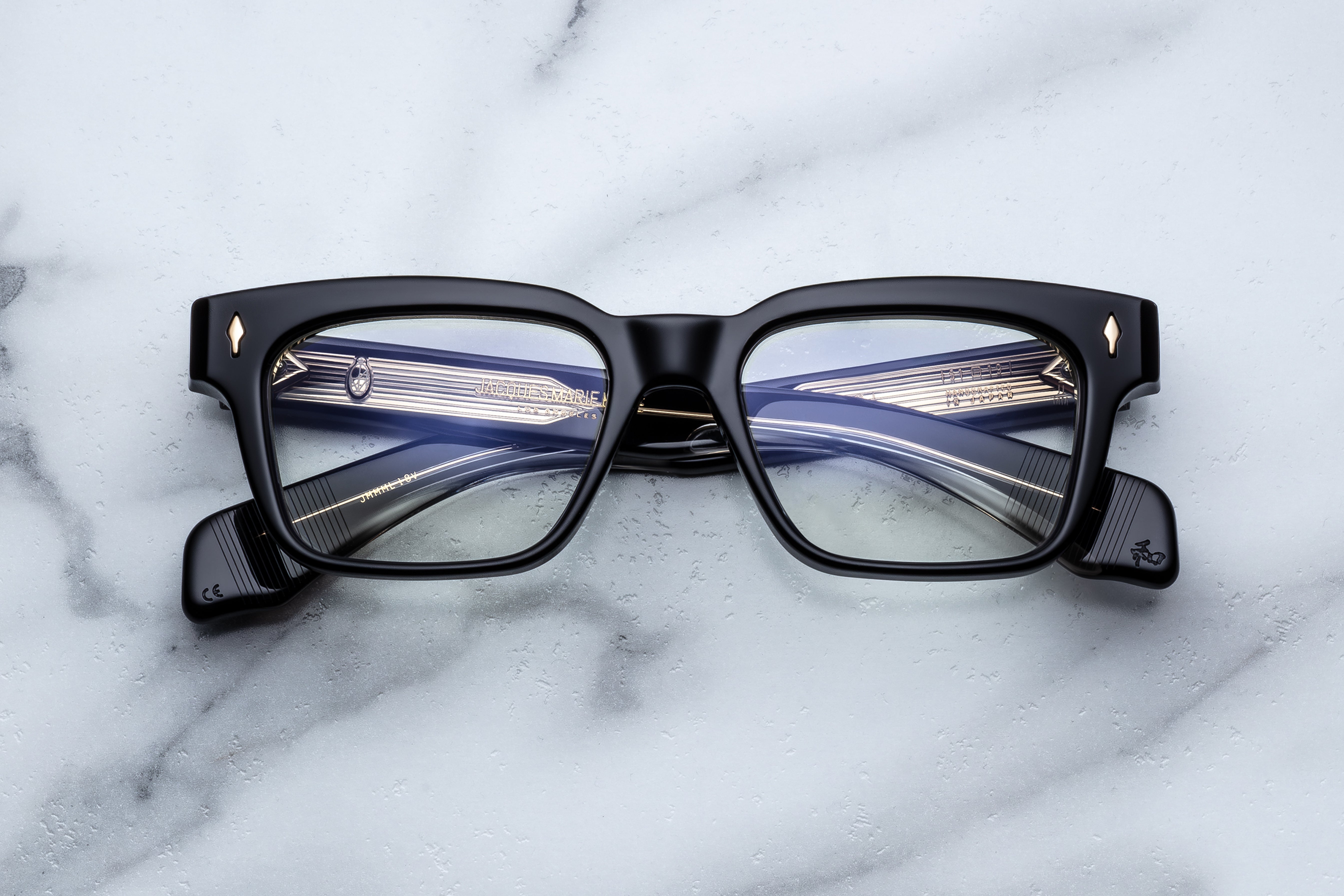 Jacques Marie Mage Molino RX occhiali da vista Noir acetato