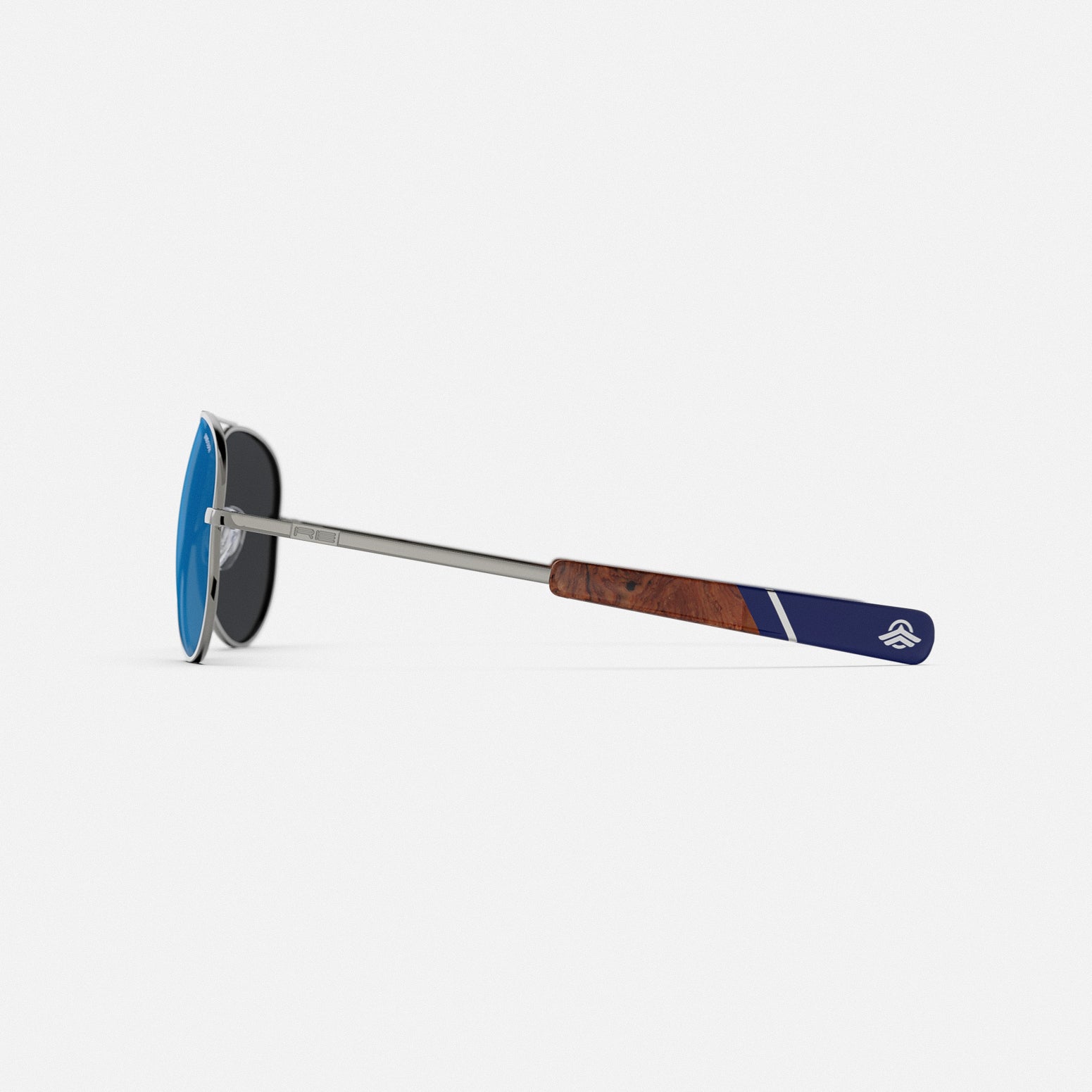 Randolph Concorde Gunmetal Atlantic Blue occhiali da sole polarizzati