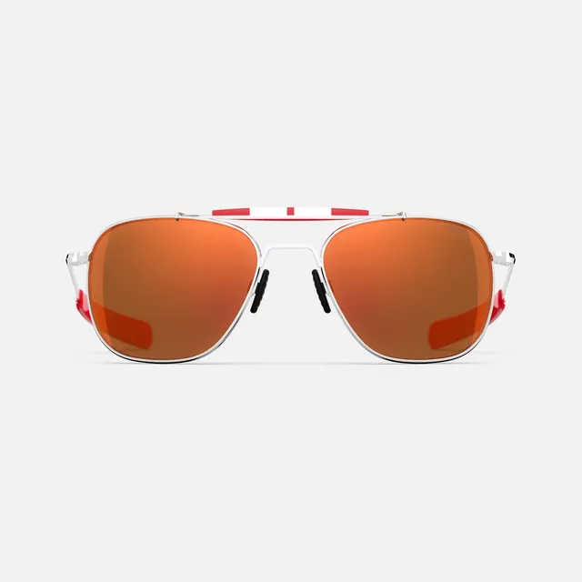 Randolph Aviator II occhiali da sole Shelby Bright Chrome