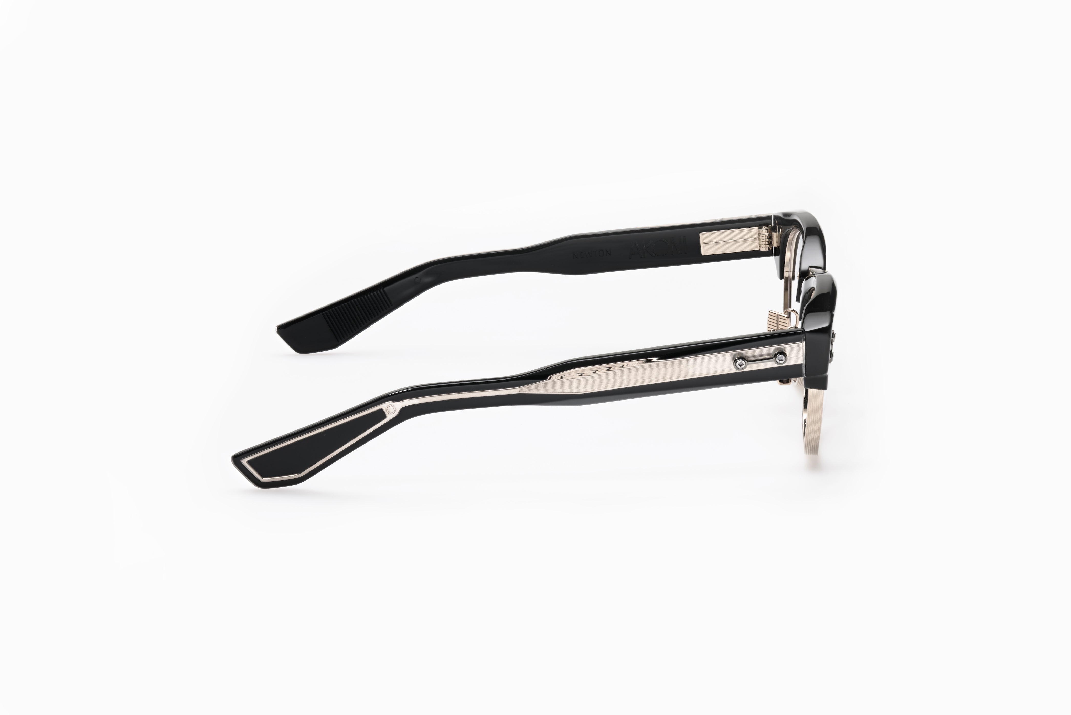 Akoni Horizon Newton montatura da vista nero unisex