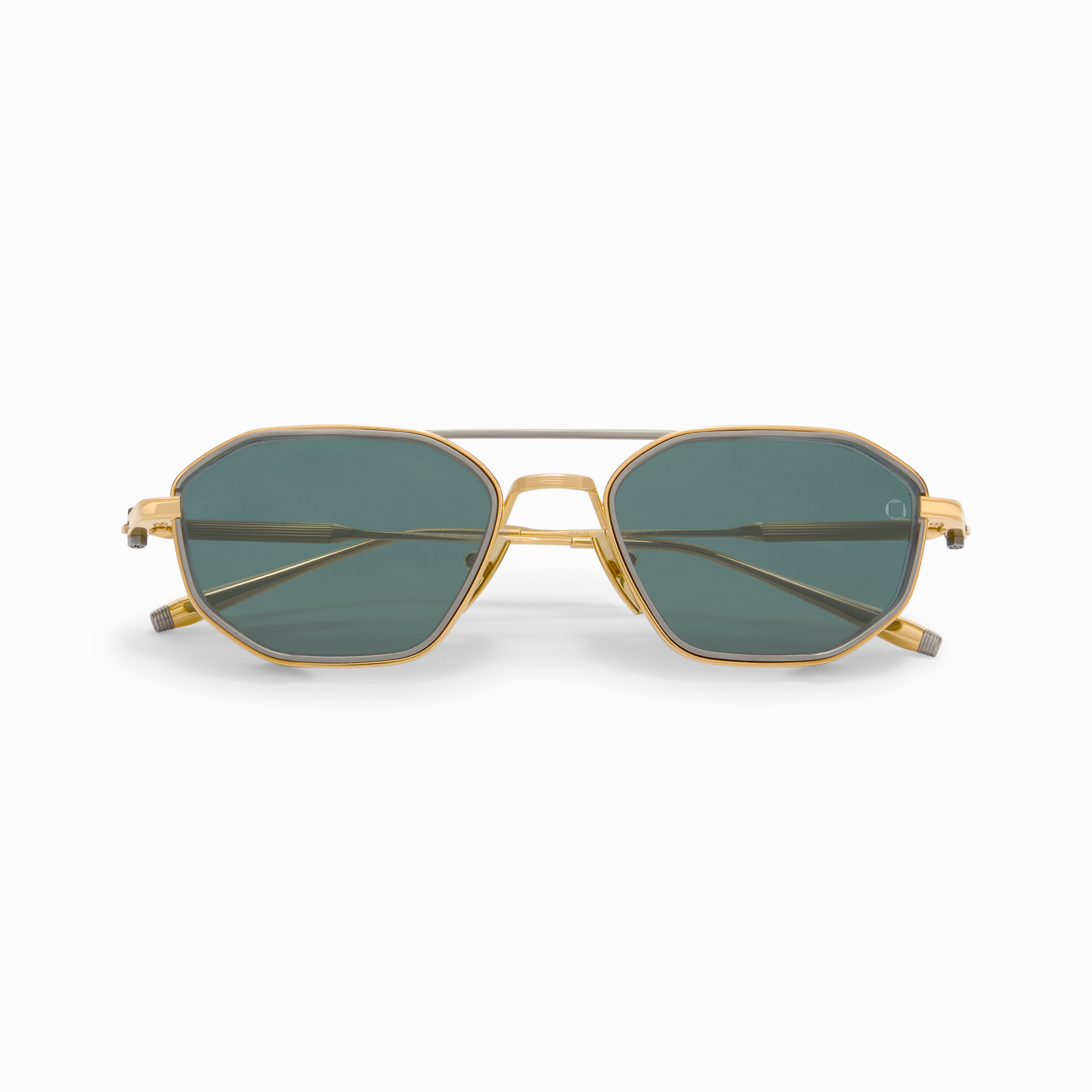 Akoni Optima Eris-Two occhiali da sole oro 18kt