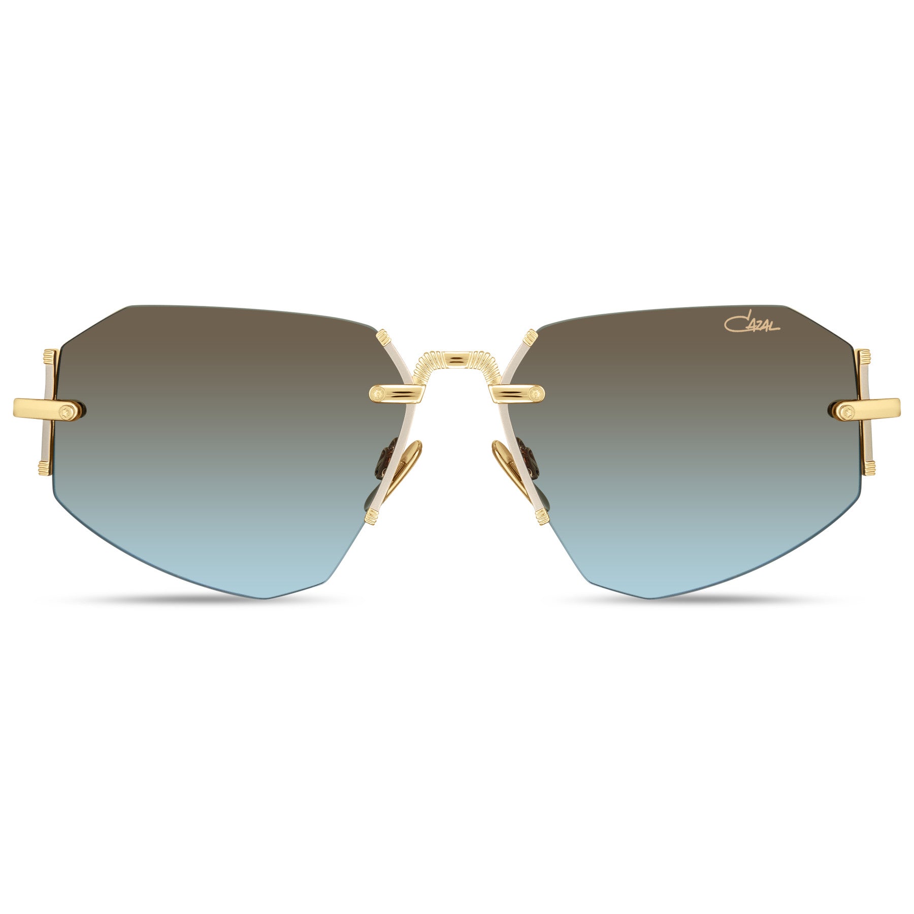 Cazal 9500 MOD 9509 occhiali da sole oro rosa donna