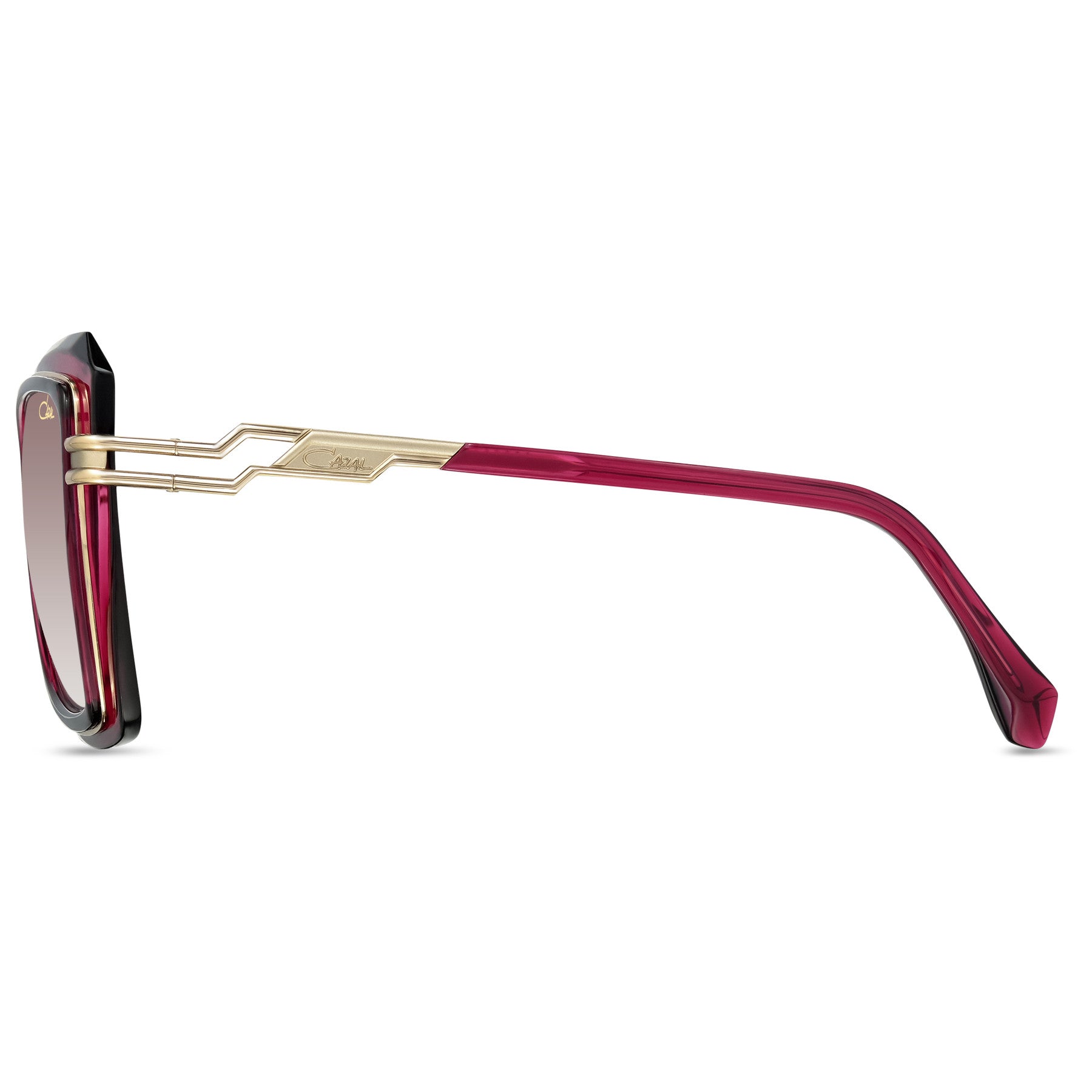 Cazal 8500s/9500s 8512 occhiali da sole rosso-oro donna