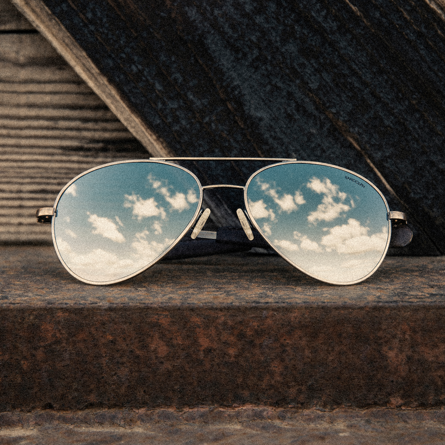 Randolph Sierra occhiali da sole satin gunmetal alpenglow 57mm