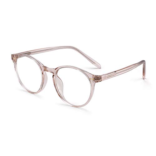 Glindar Retro Rotondi occhiali luce blu donna TR90
