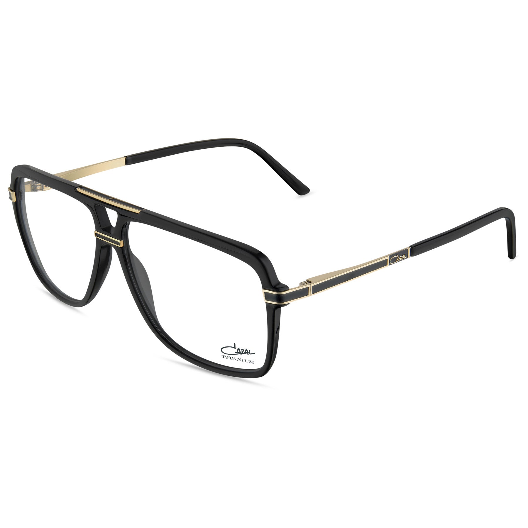 Cazal 6000s/7000s 6018 occhiali da vista nero-oro uomo