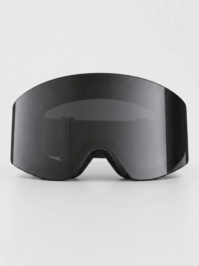 Ocean Fitzroy maschera da sci nera smoke