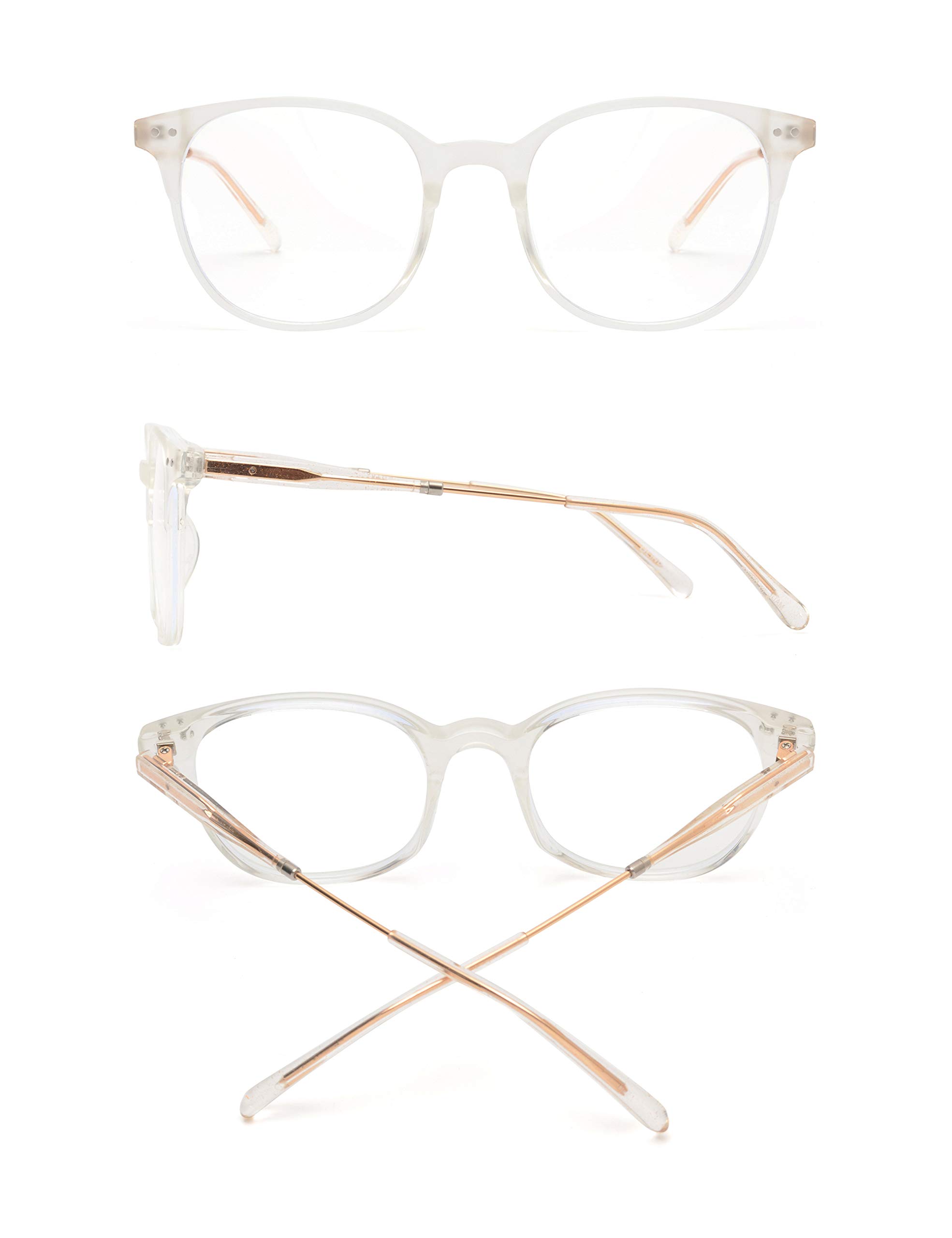 Glindar Quadrata TR90 occhiali luce blu blu