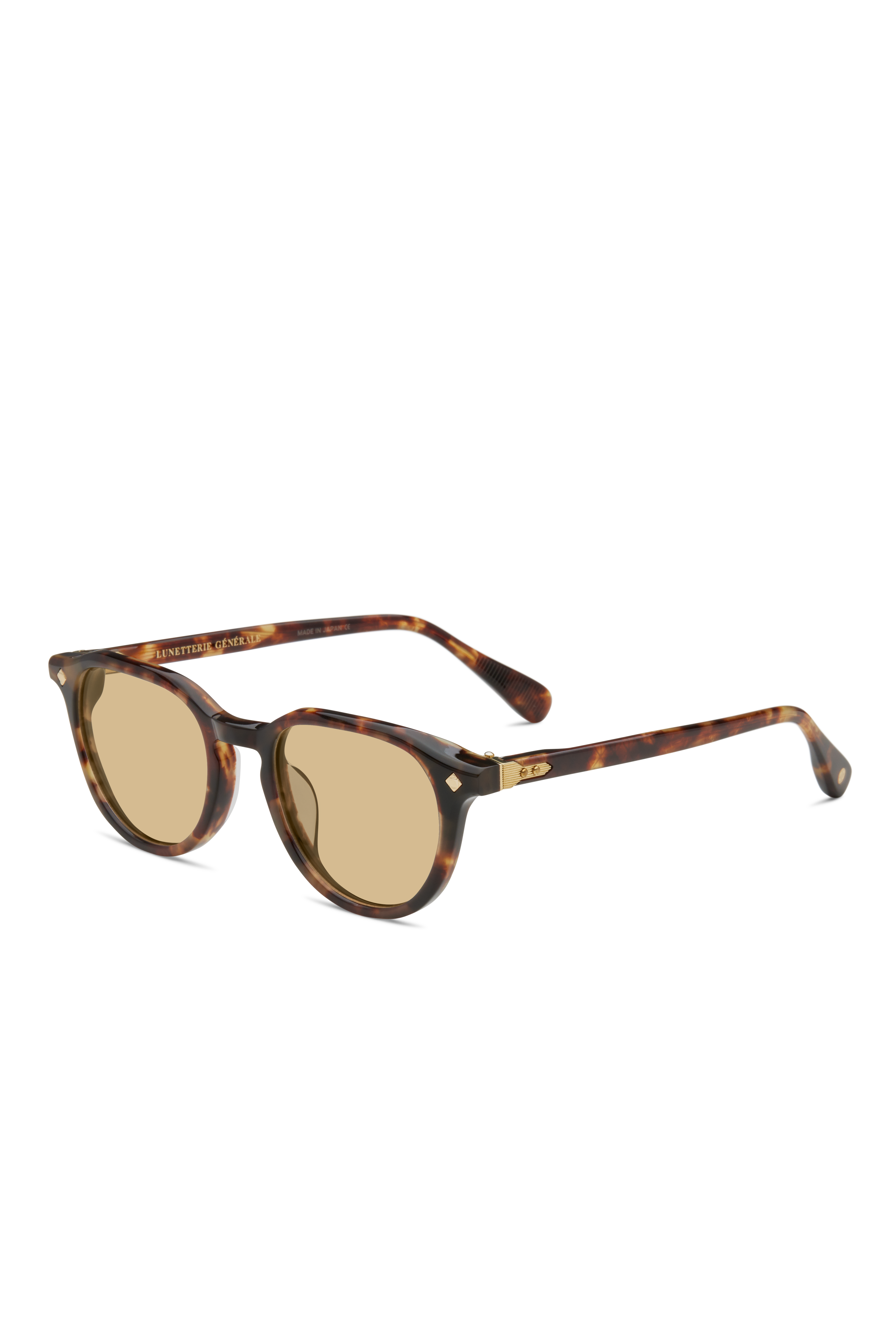 Lunetterie Generale Desert Rain occhiali sole panto neri