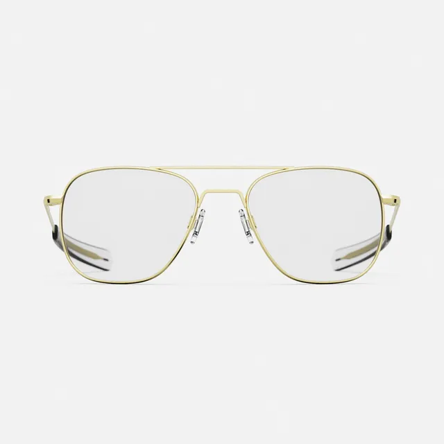 Randolph Aviator Military Special Edition occhiali da vista oro 23k