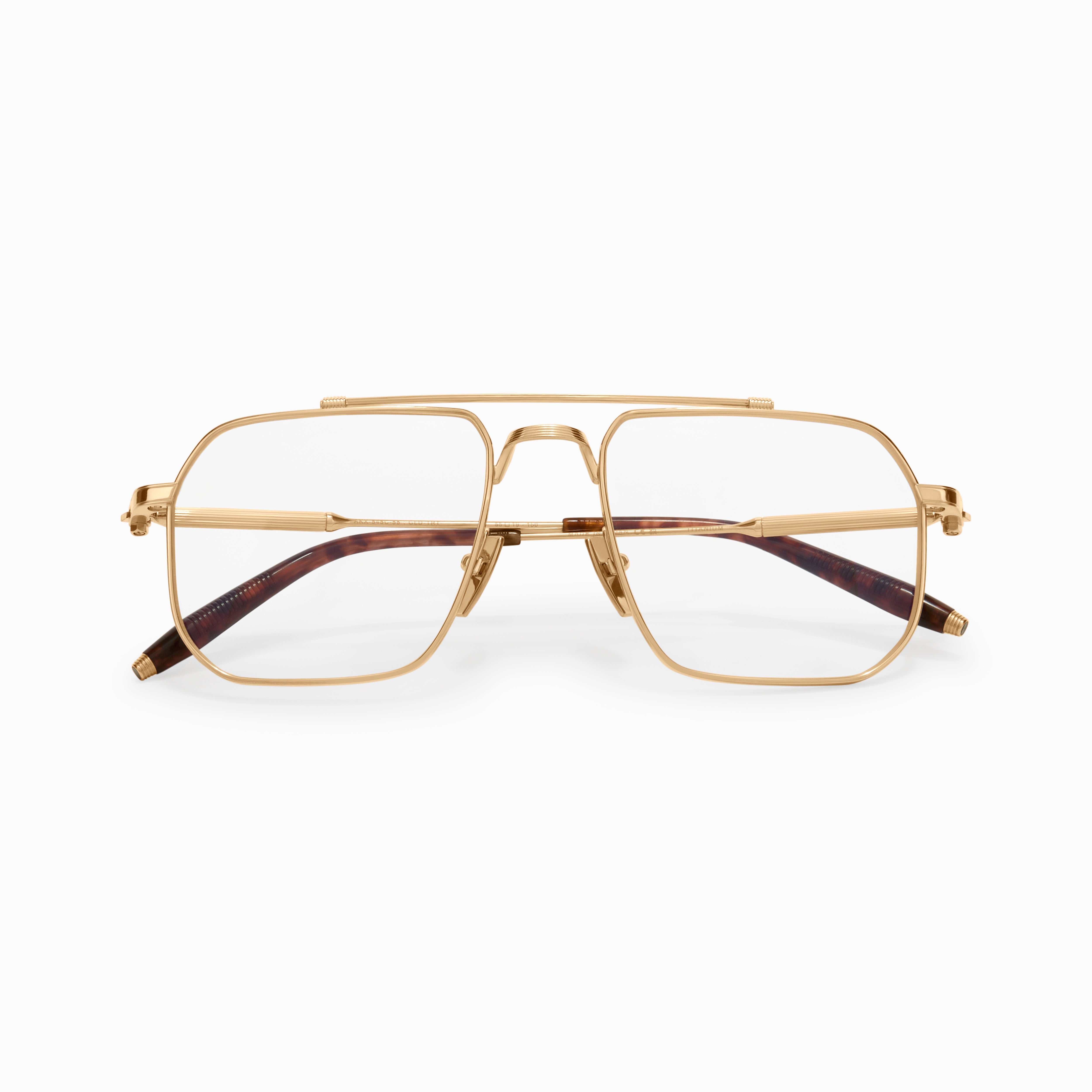 Akoni Horizon Atlas montatura da vista oro 12k