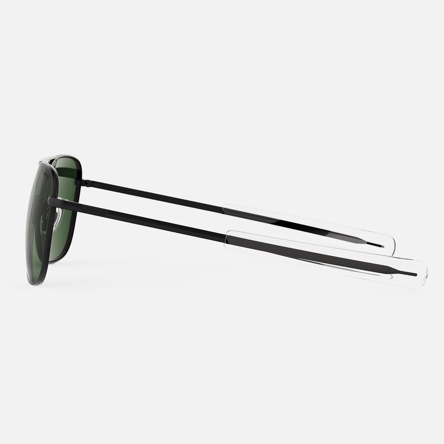 Randolph Aviator Matte Black AGX occhiali da sole 55mm