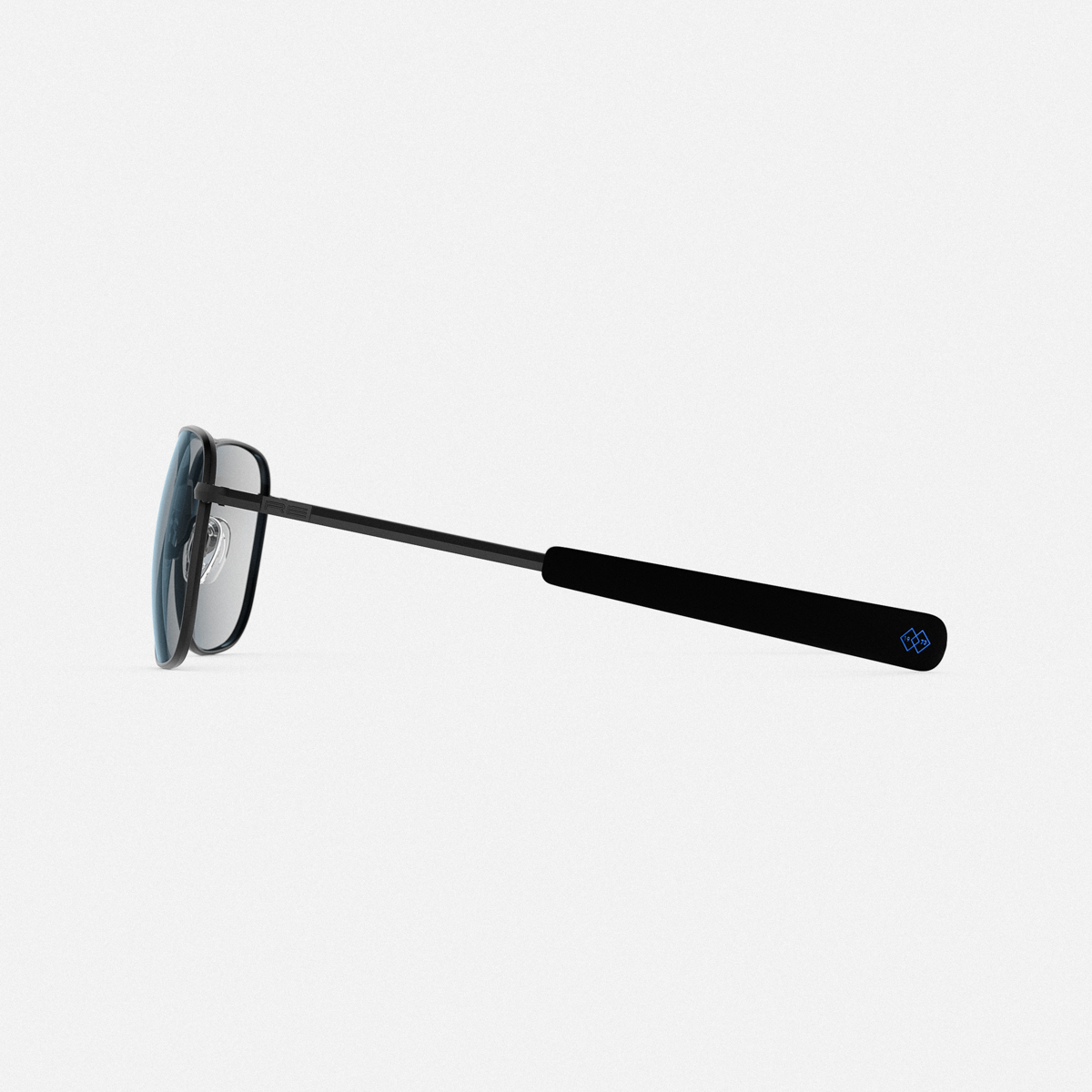 Randolph Aviator occhiali da vista Matte Black Clear