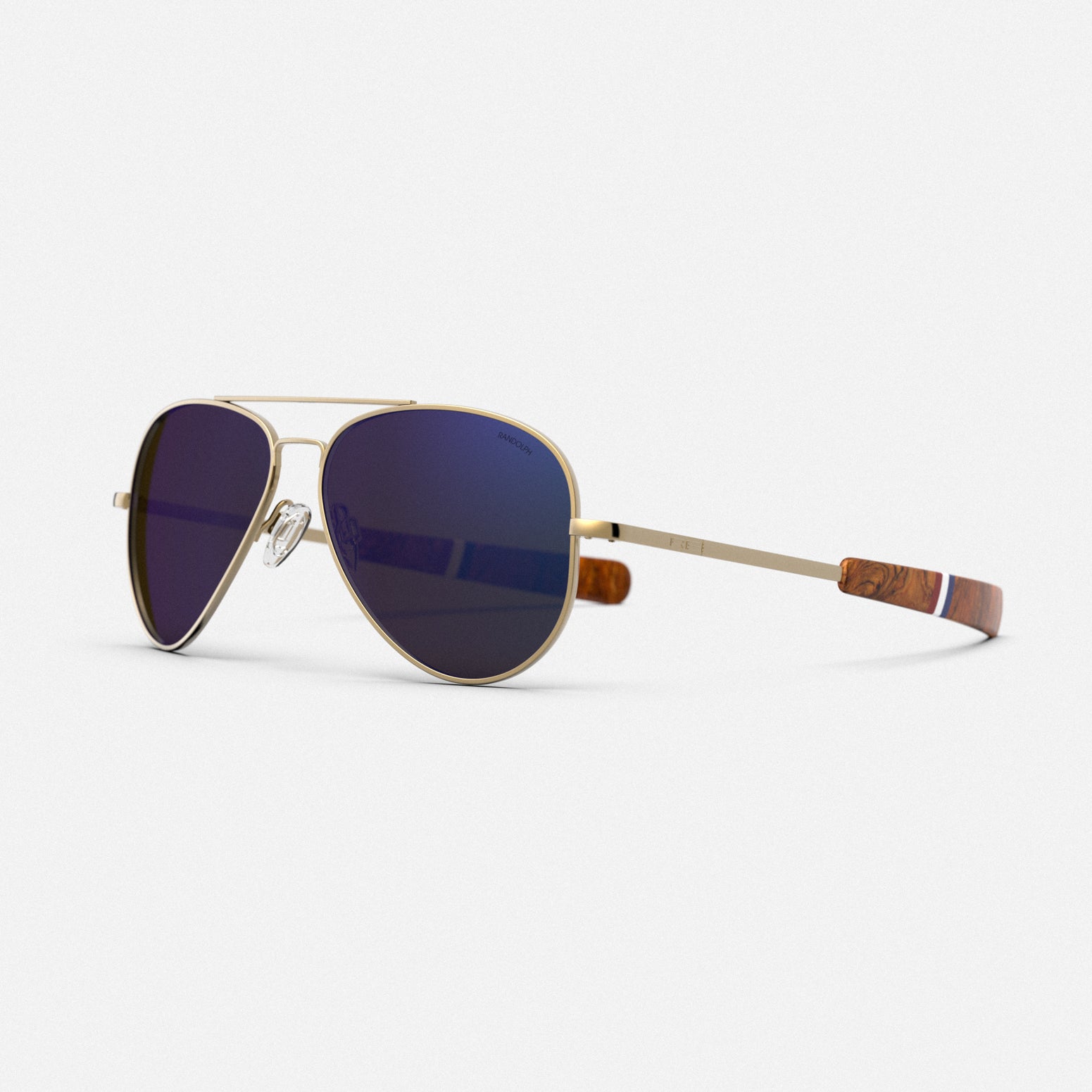 Randolph Amelia occhiali da vista 57mm oro rosa lenti chiare