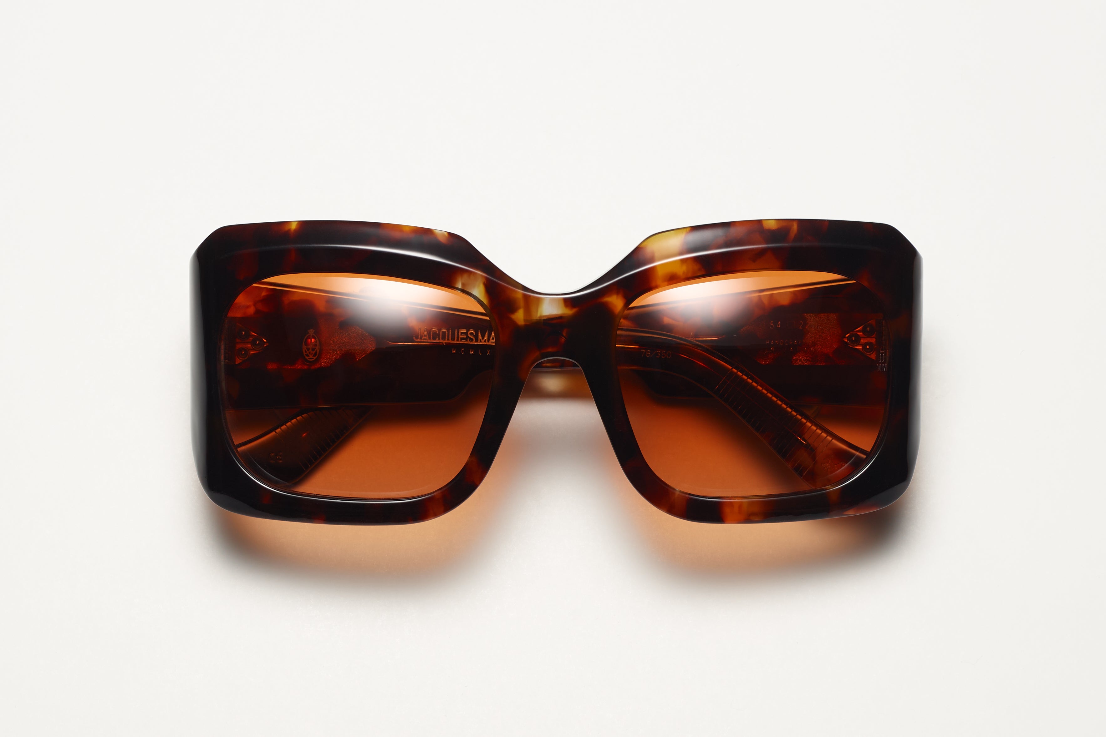 Jacques Marie Mage Bianca occhiali da sole Lava UV