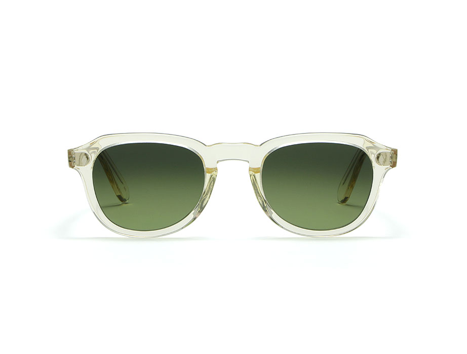 L.G.R Reunion Simba Occhiali da Sole Champagne Verde