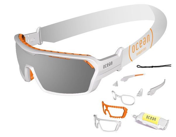 Ocean Sunglasses Chameleon occhiali galleggianti neri polarizzati