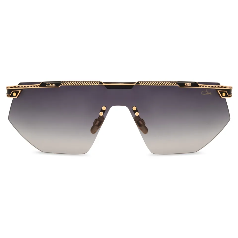 Cazal Legends MOD 889 occhiali da sole nero-oro uomo limitati