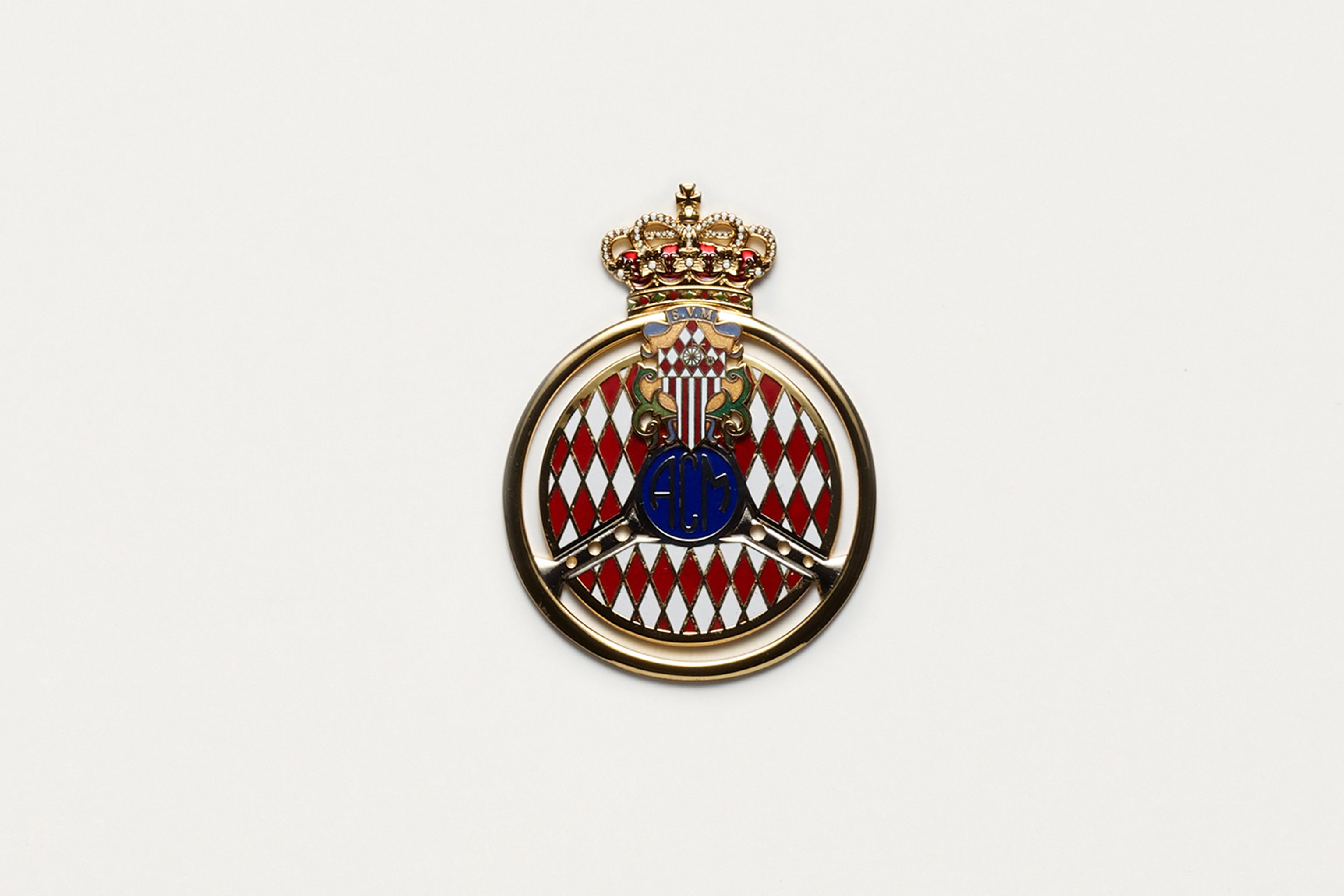Jacques Marie Mage ACM Badge spilla Automobile Club Monaco