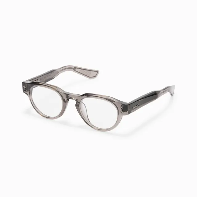 Akoni Etere Andra occhiali da vista Crystal Dark Grey acetato