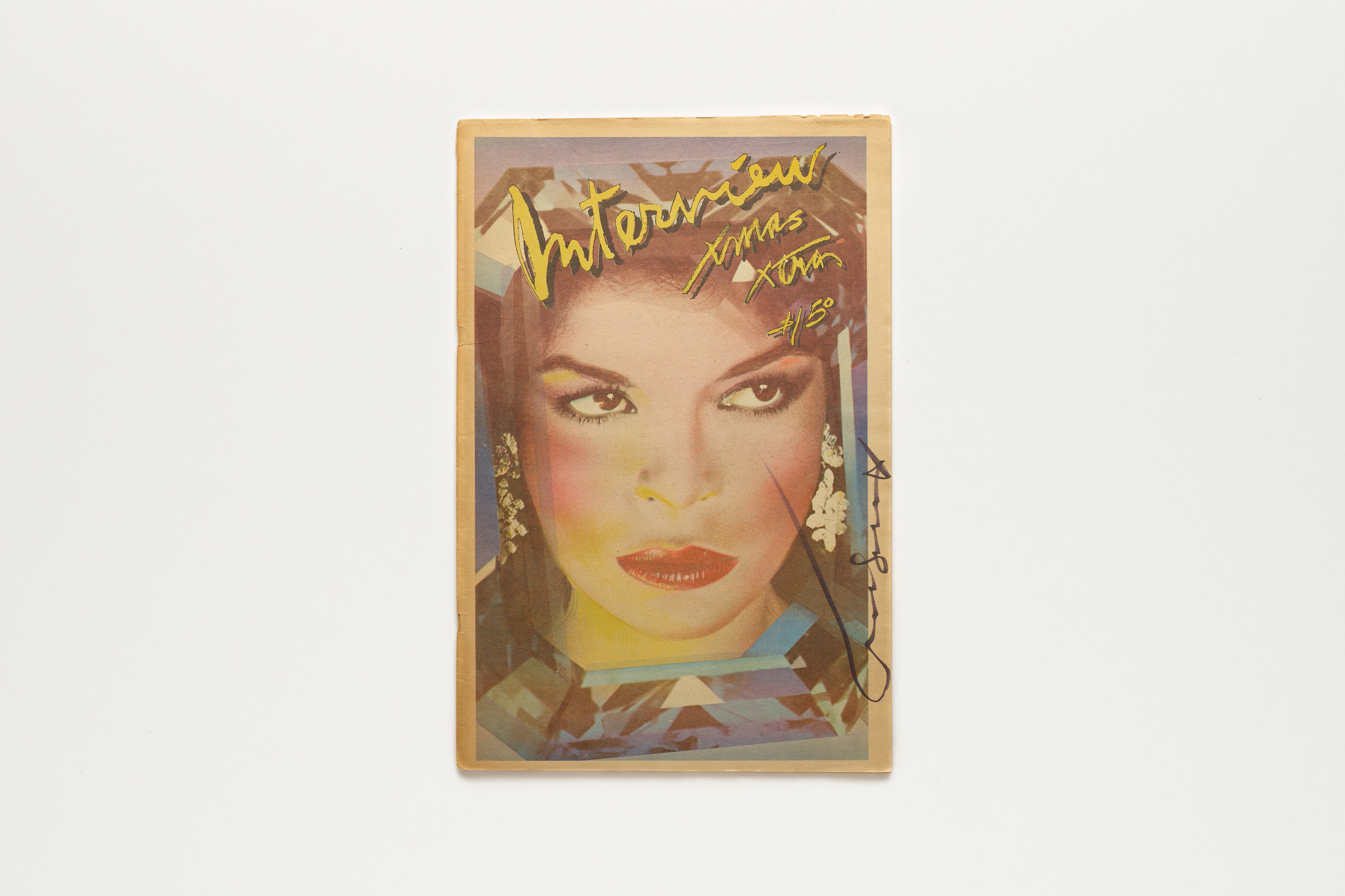 Jacques Marie Mage Interview rivista Bianca Jagger 1978 firmata