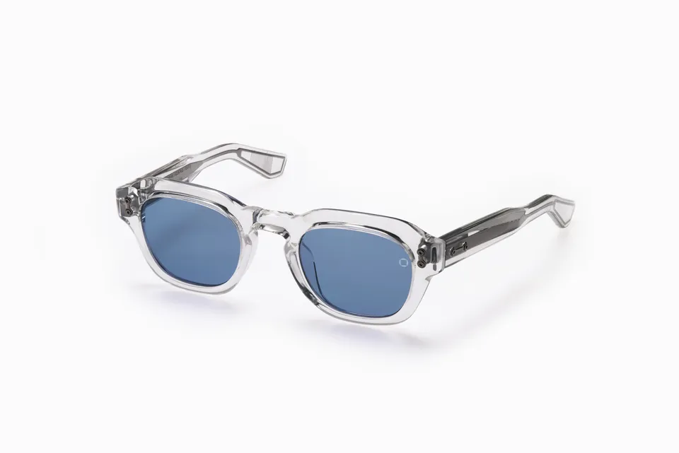 Akoni Horizon Blaze occhiali da sole trasparente quadrato 48