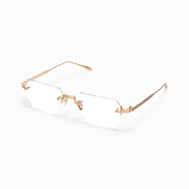 Akoni Etere Juno Four occhiali da vista oro rimless