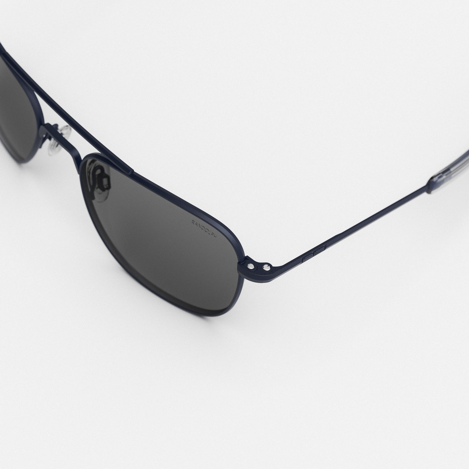 Randolph Class A Aviator Navy American Gray occhiali da sole vetro