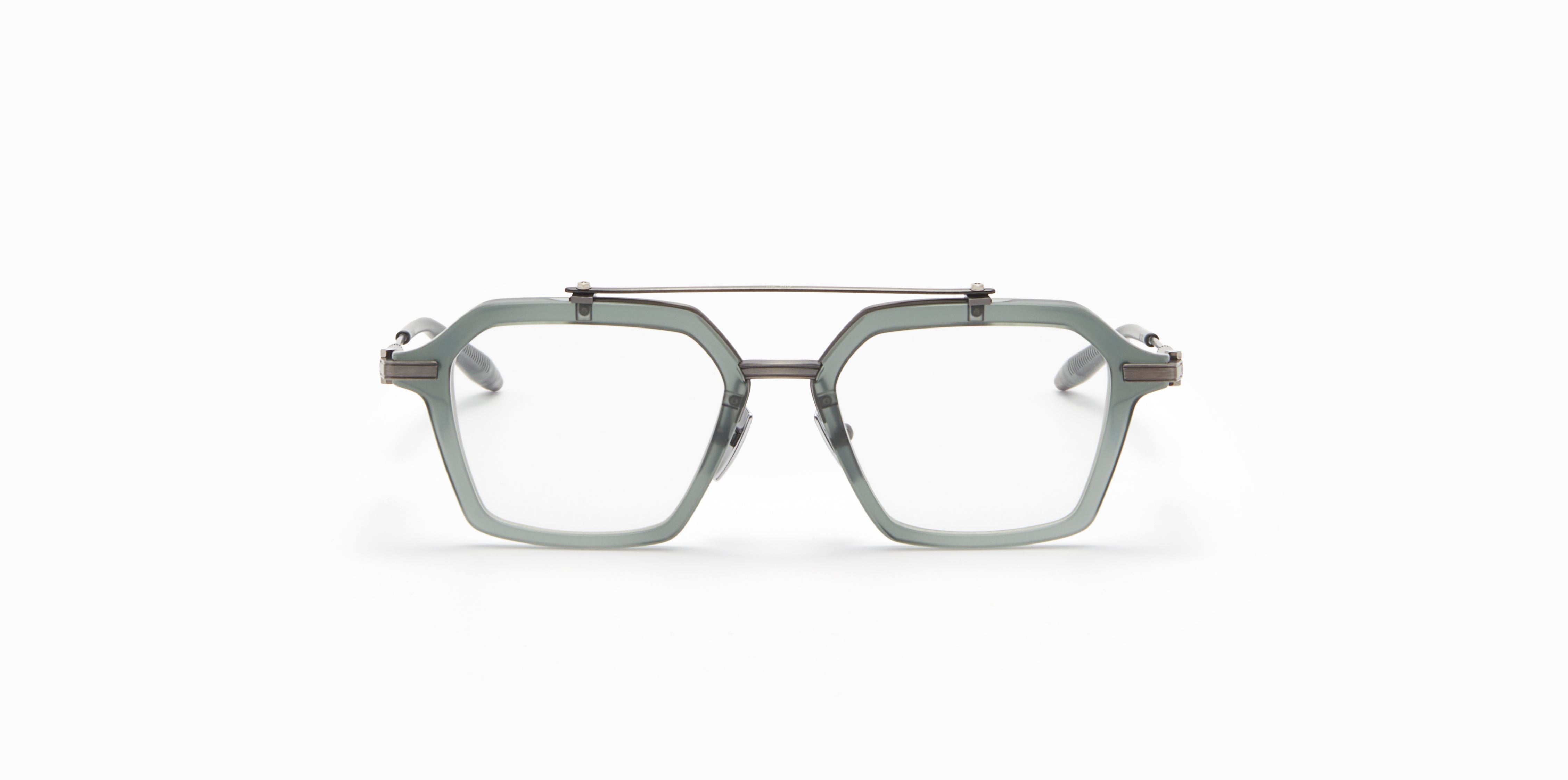 Akoni Horizon Akari occhiali da vista Matte Crystal Blue 51