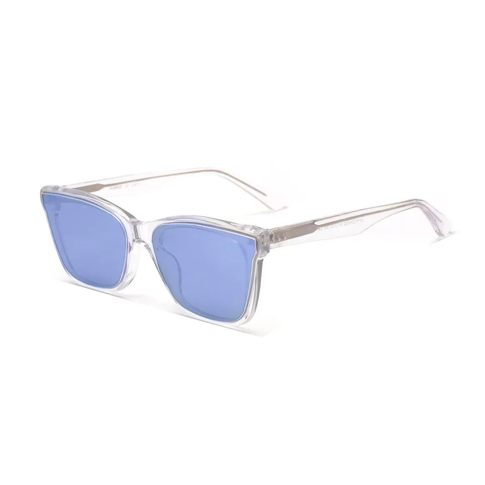 Glindar Quadrati Vintage occhiali sole donna acetato