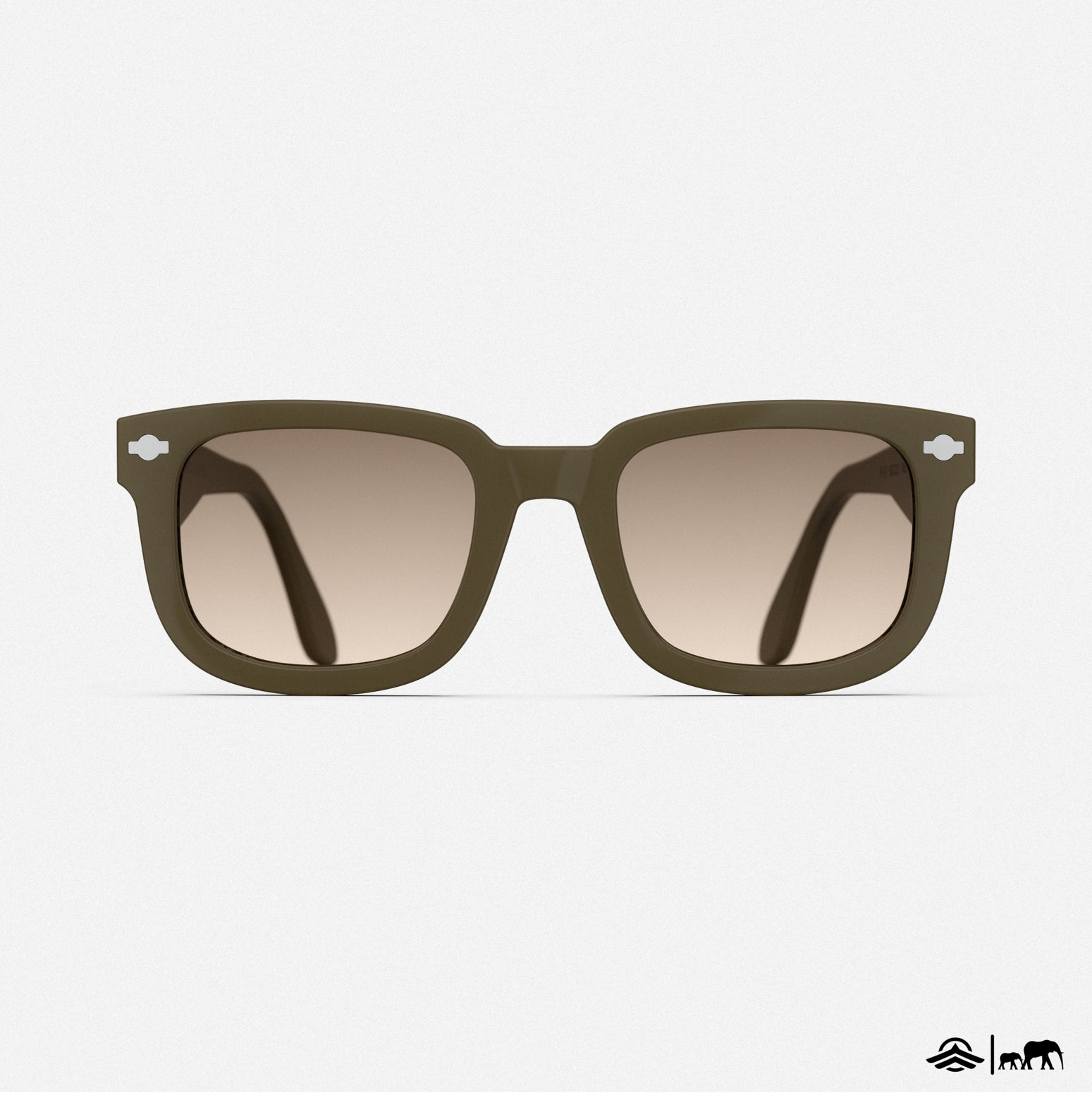 Randolph P-51 occhiali da sole Military Olive Cape Sand