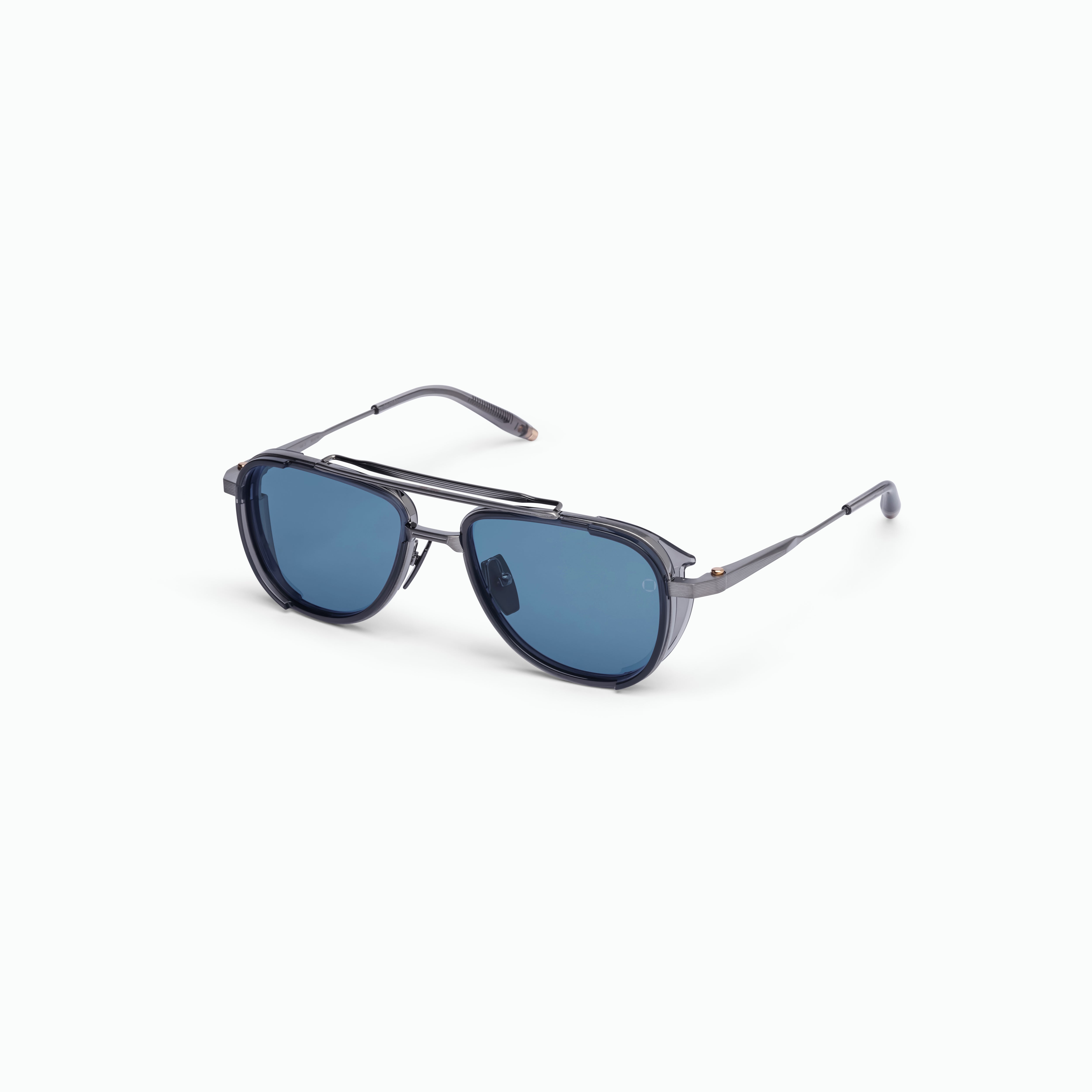 Akoni Delta Spitzer occhiali da sole Brushed Black Palladium