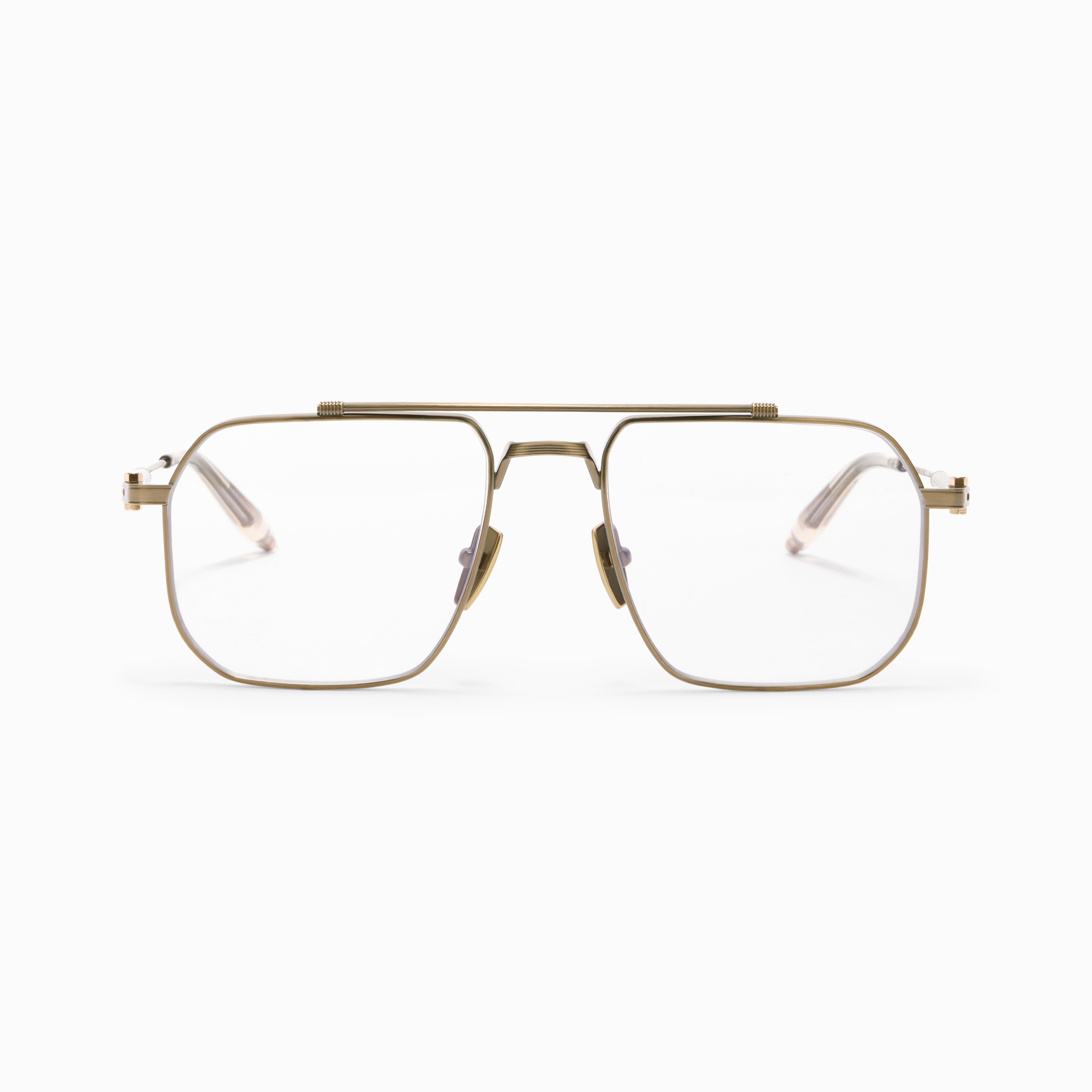 Akoni Horizon Atlas occhiali da vista oro navigator metallo