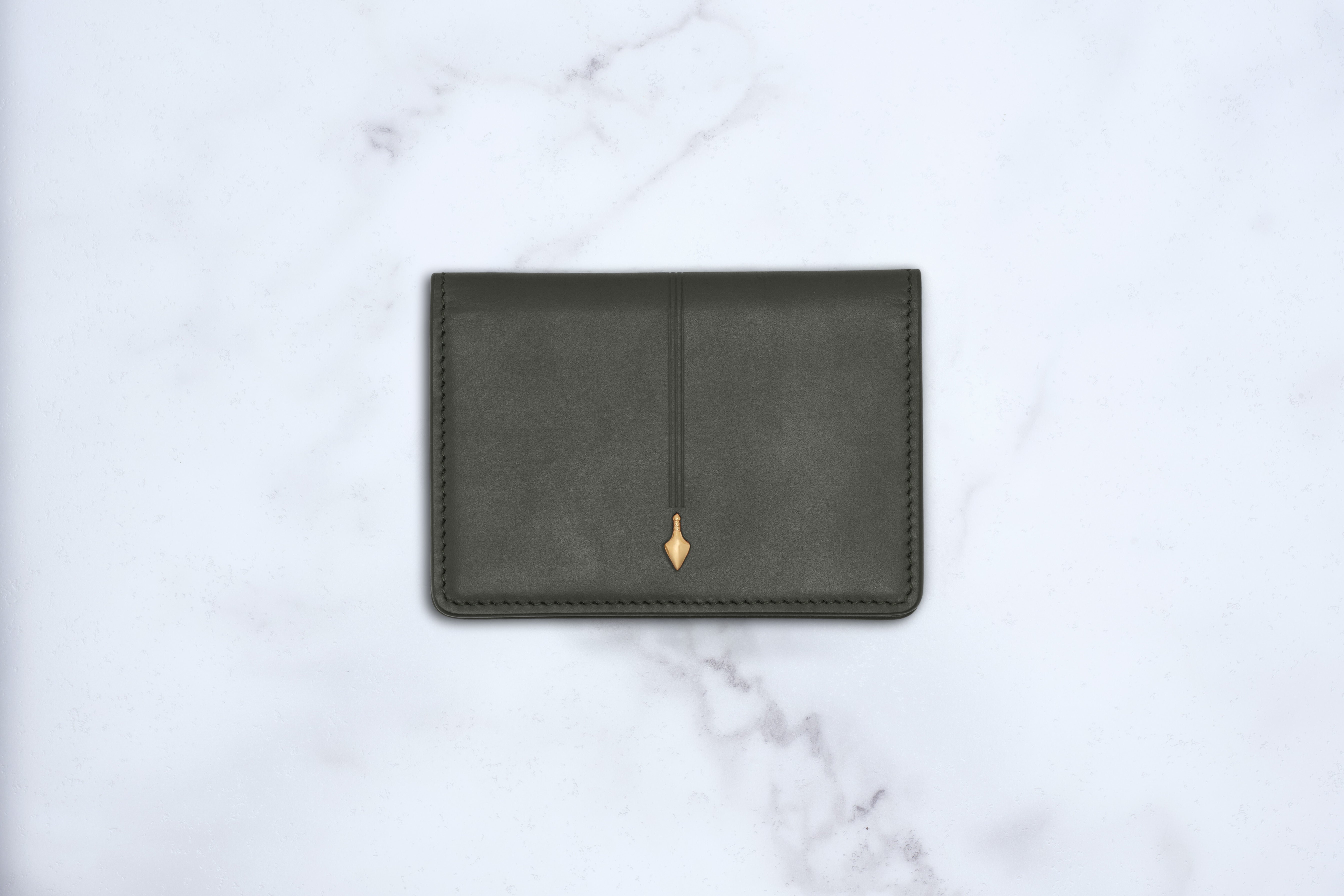 Jacques Marie Mage Cassandre portafoglio bifold pelle