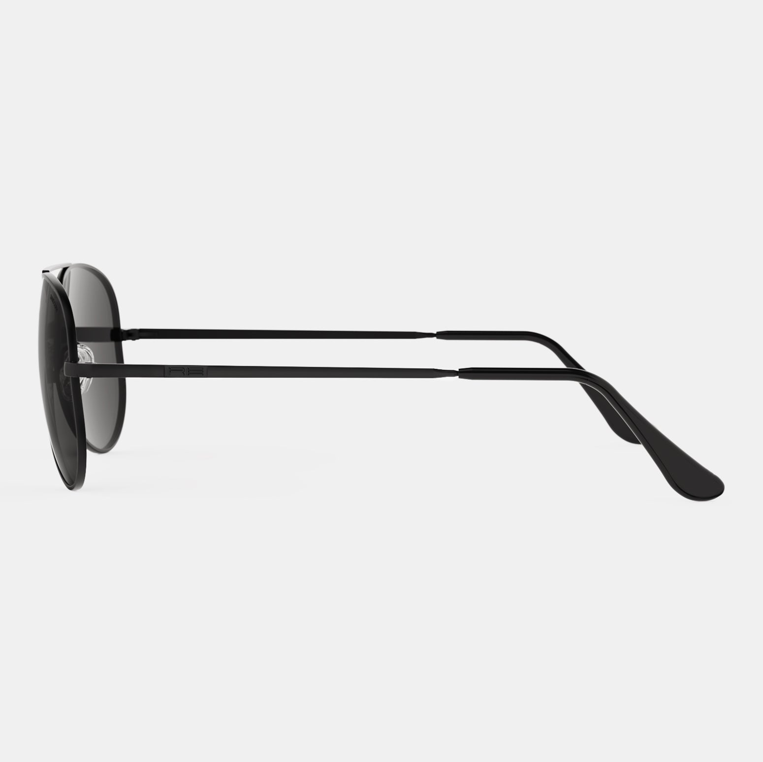 Randolph Concorde occhiali da sole Matte Black American Gray polarizzati