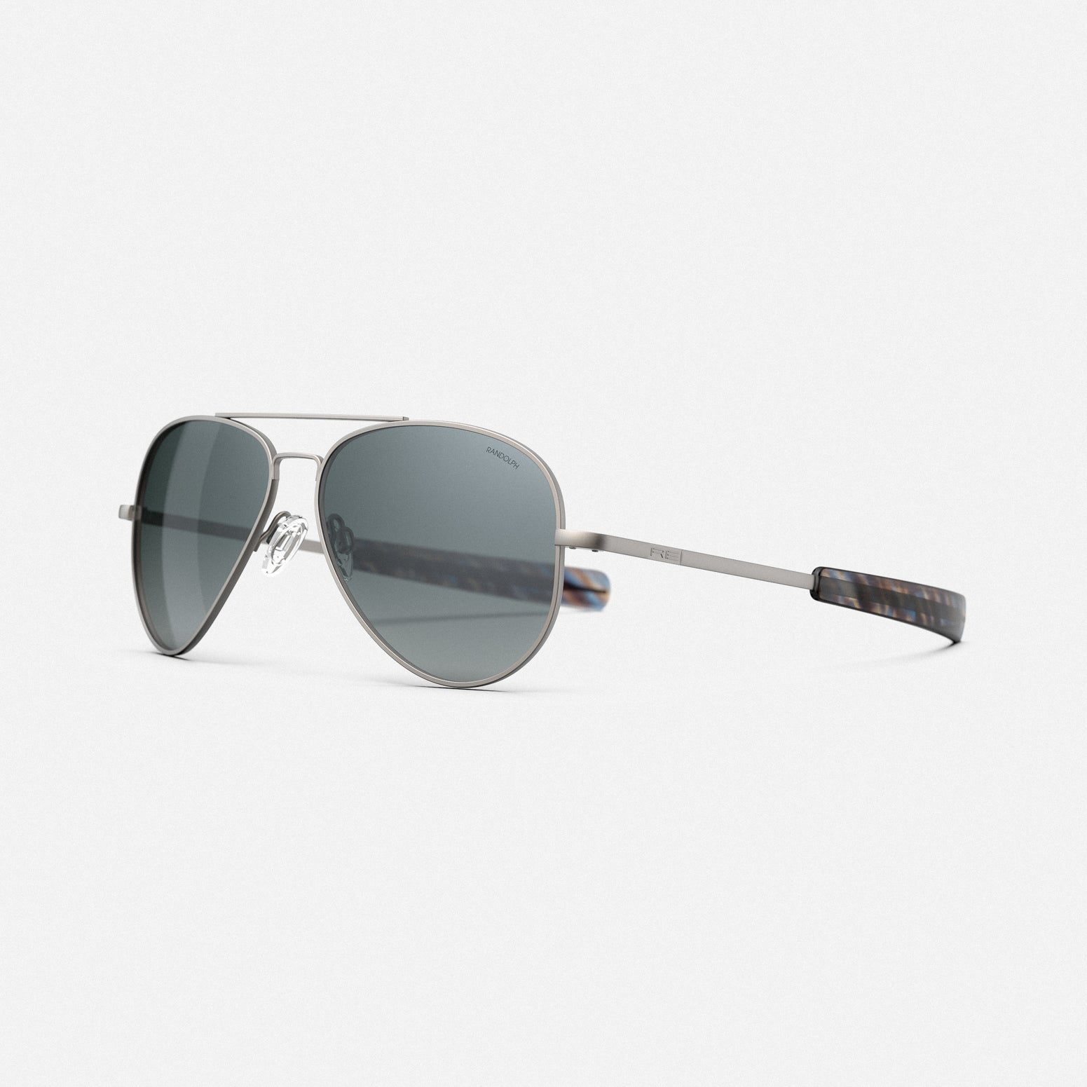 Randolph Concorde Satin Gunmetal Slate occhiali da sole polarizzati