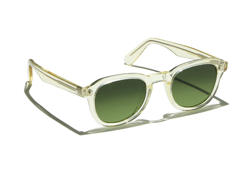 L.G.R Reunion Simba Occhiali da Sole Champagne Verde